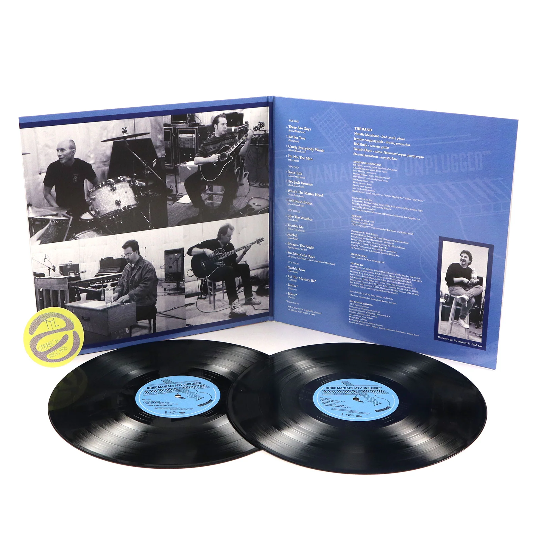 10,000 Maniacs: MTV Unplugged Vinyl 2LP - Image 2