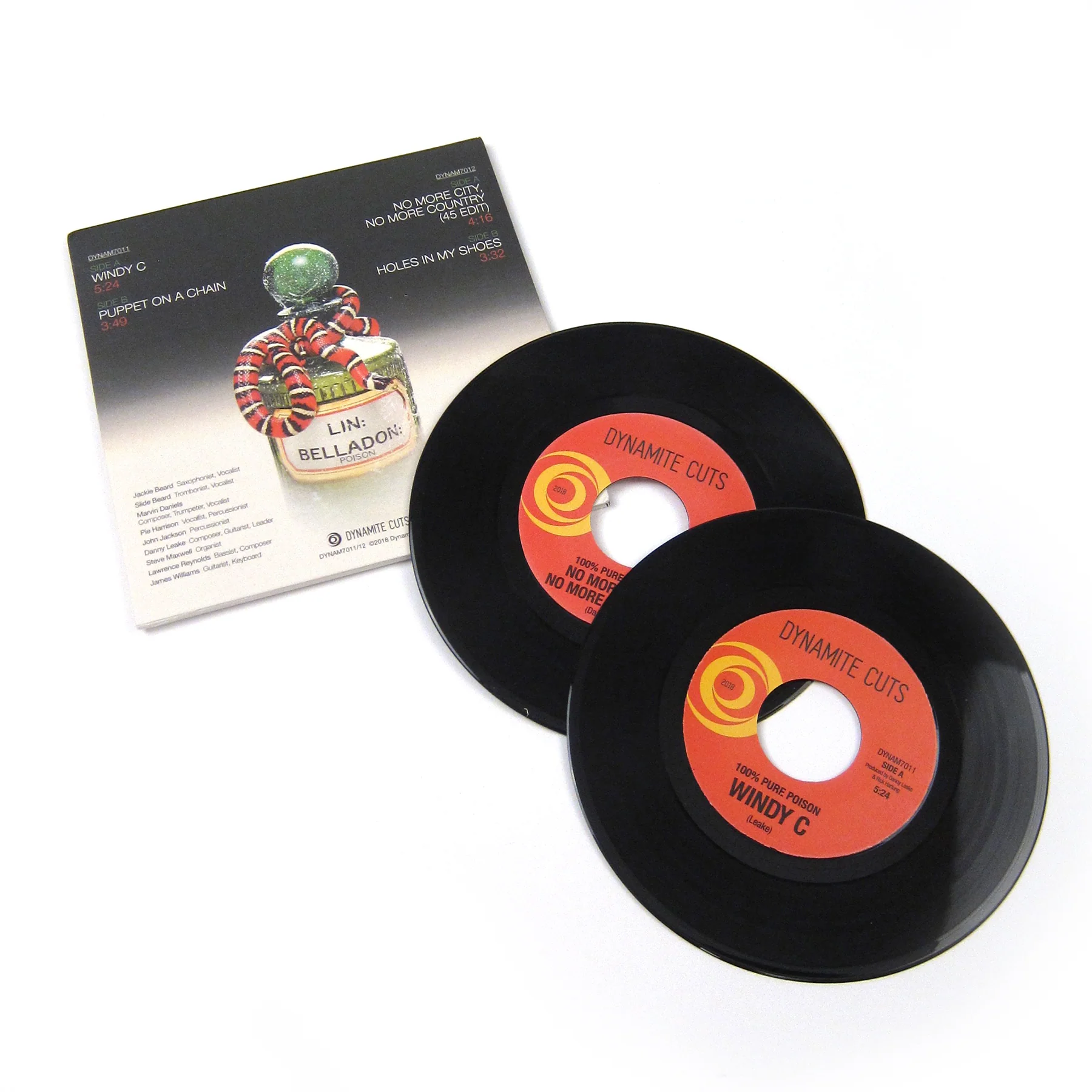 100% Pure Poison: Windy C Collection Vinyl 2x7" - Image 2
