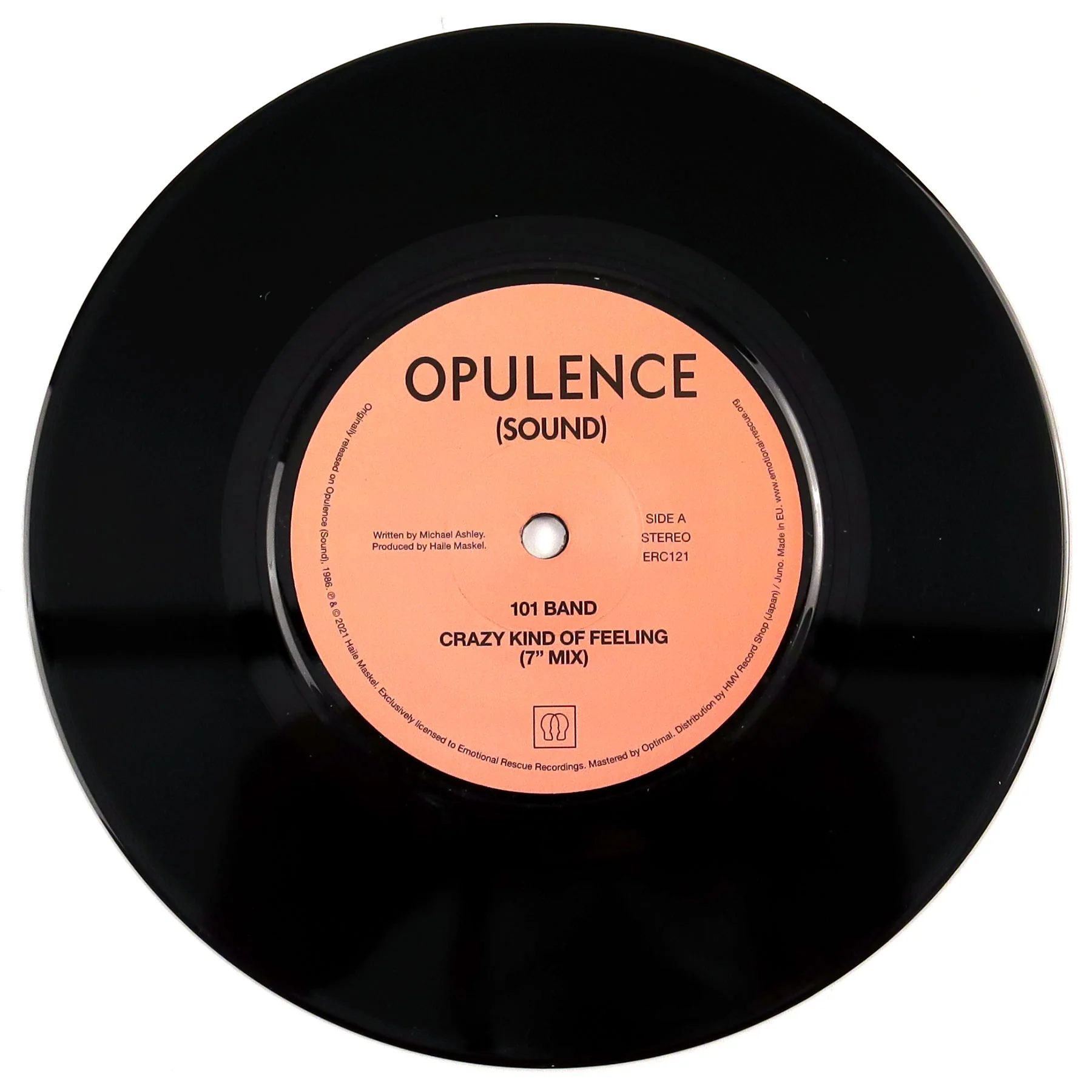 101 Band: Crazy Kind Of Feeling Vinyl 7" - Image 2