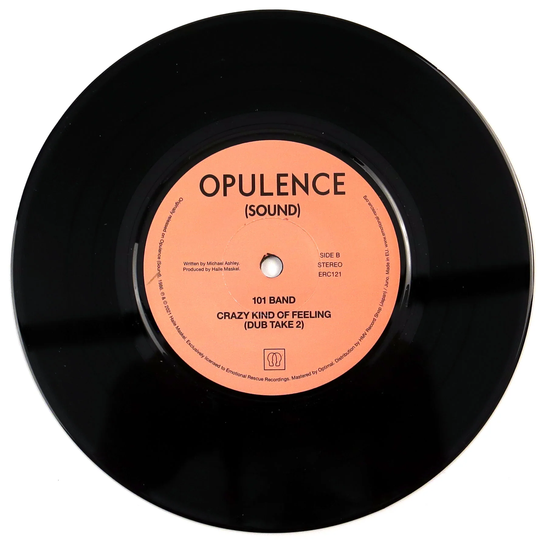 101 Band: Crazy Kind Of Feeling Vinyl 7" - Image 3