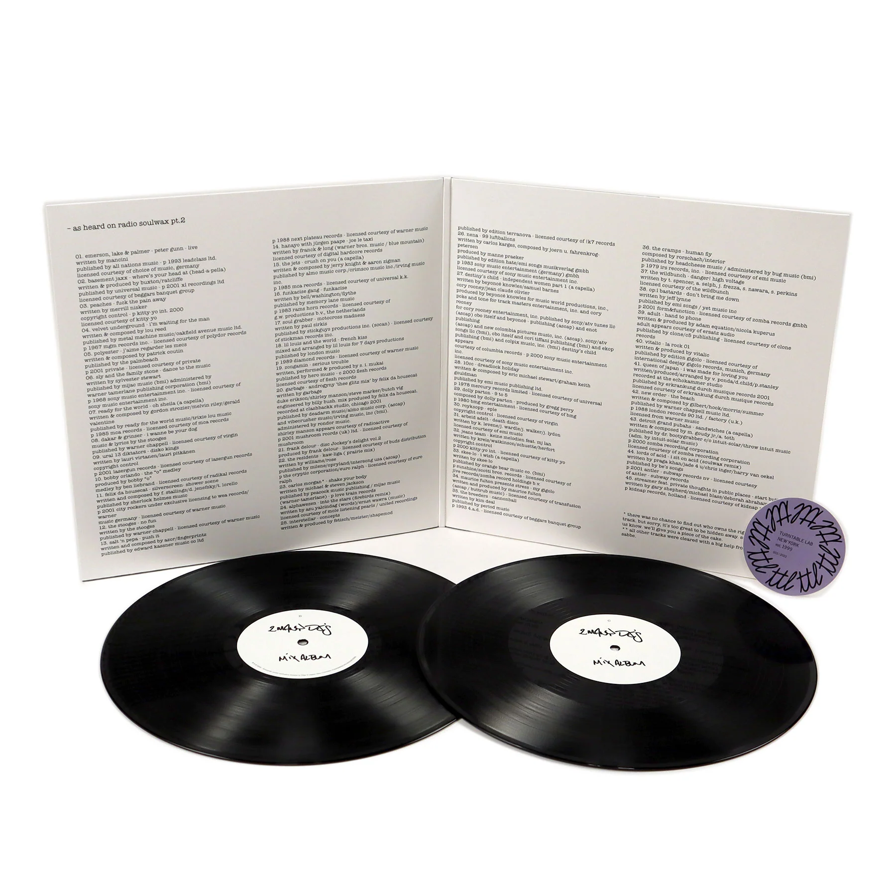 2 Many DJ's: As Heard on Radio Soulwax Pt.2 Vinyl LP - Image 2