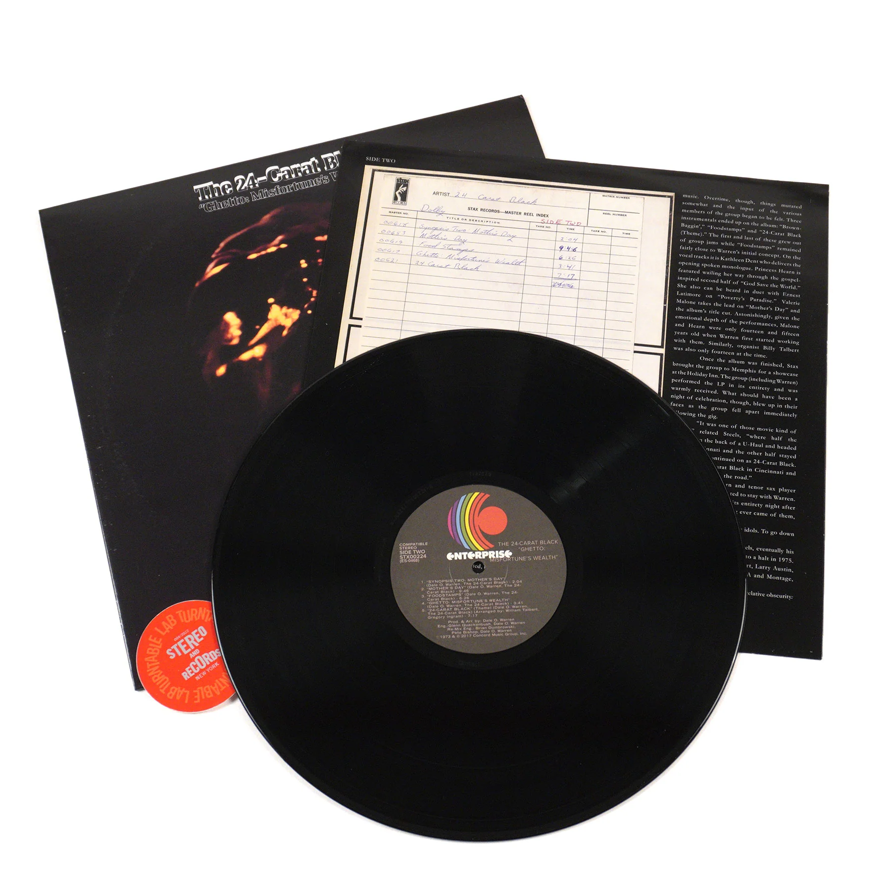24-Carat Black: Ghetto - Misfortune's Wealth (180g) Vinyl LP - Image 2