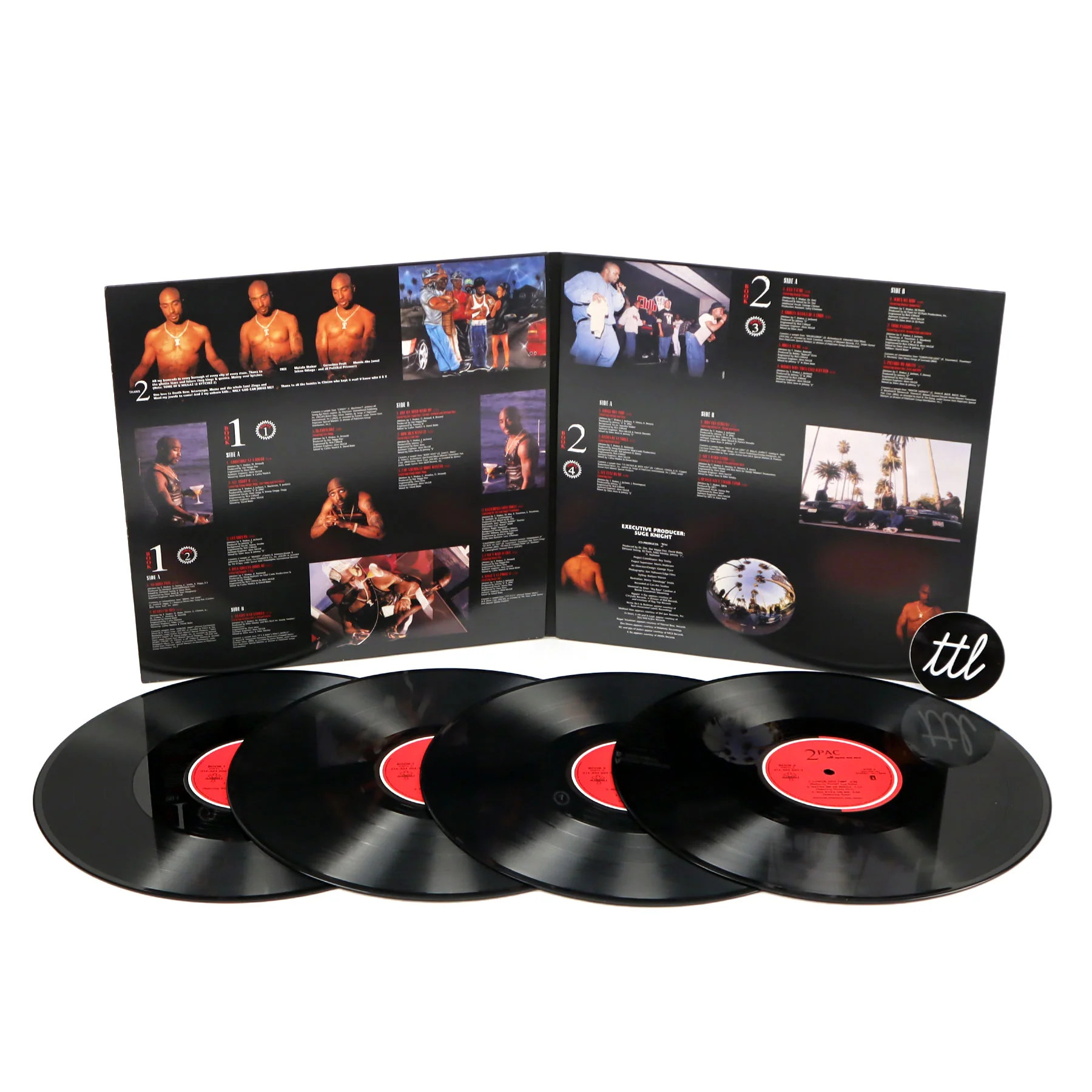 2Pac: All Eyez On Me (180g) Vinyl 4LP - Image 2