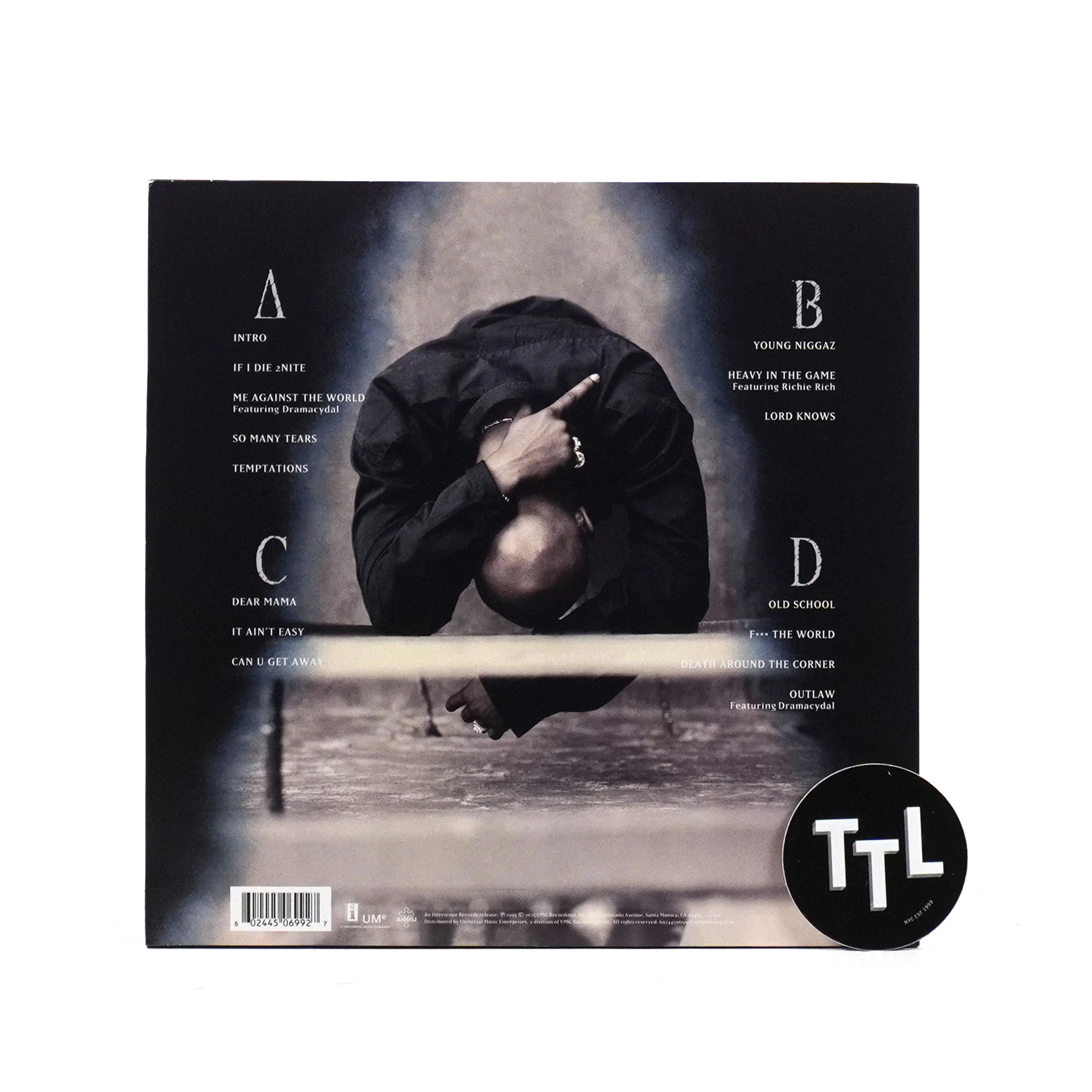 2Pac: Me Against The World - 30th Anniversary Edition (Colored Vinyl) Vinyl 2LP - Image 4