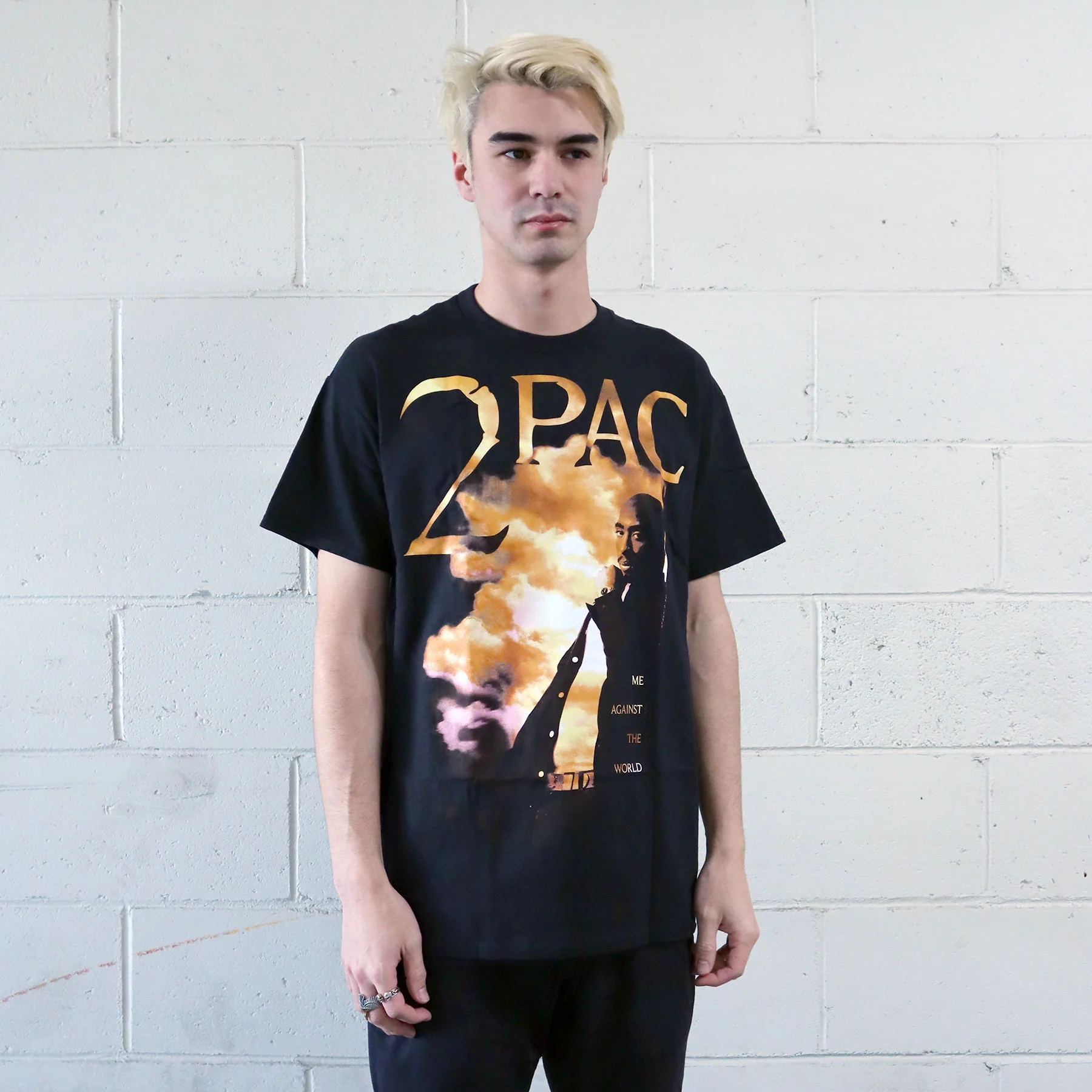2Pac: Me Against The World Shirt - Black - Image 3