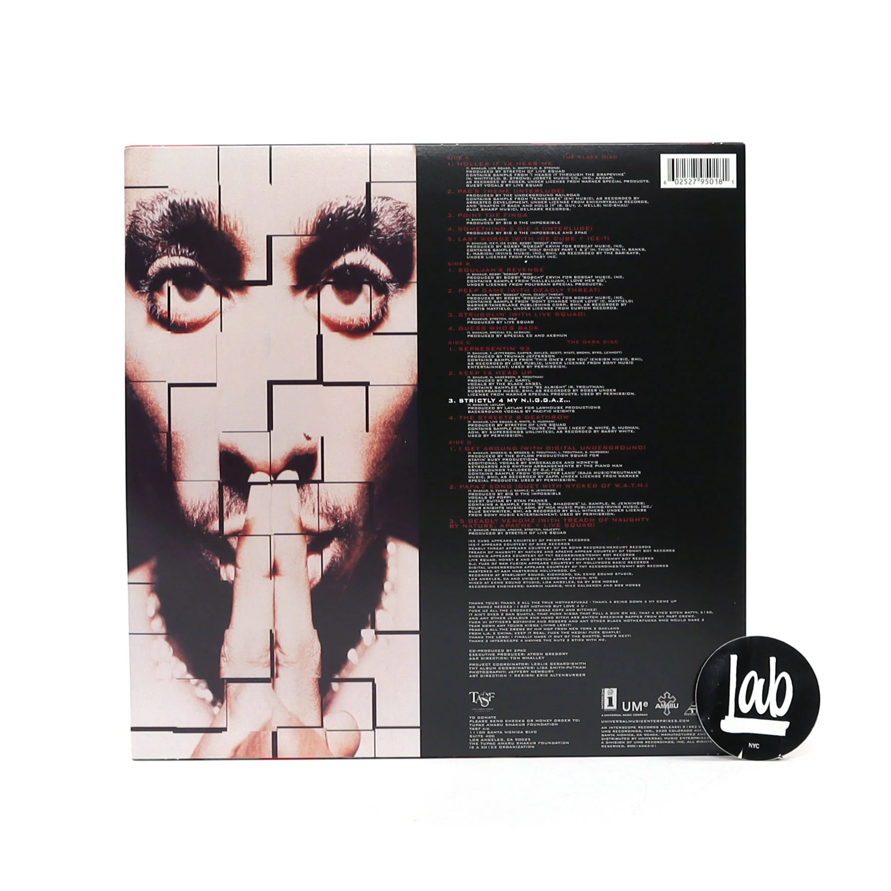 2Pac: Strictly 4 My N****Z Vinyl 2LP - Image 3