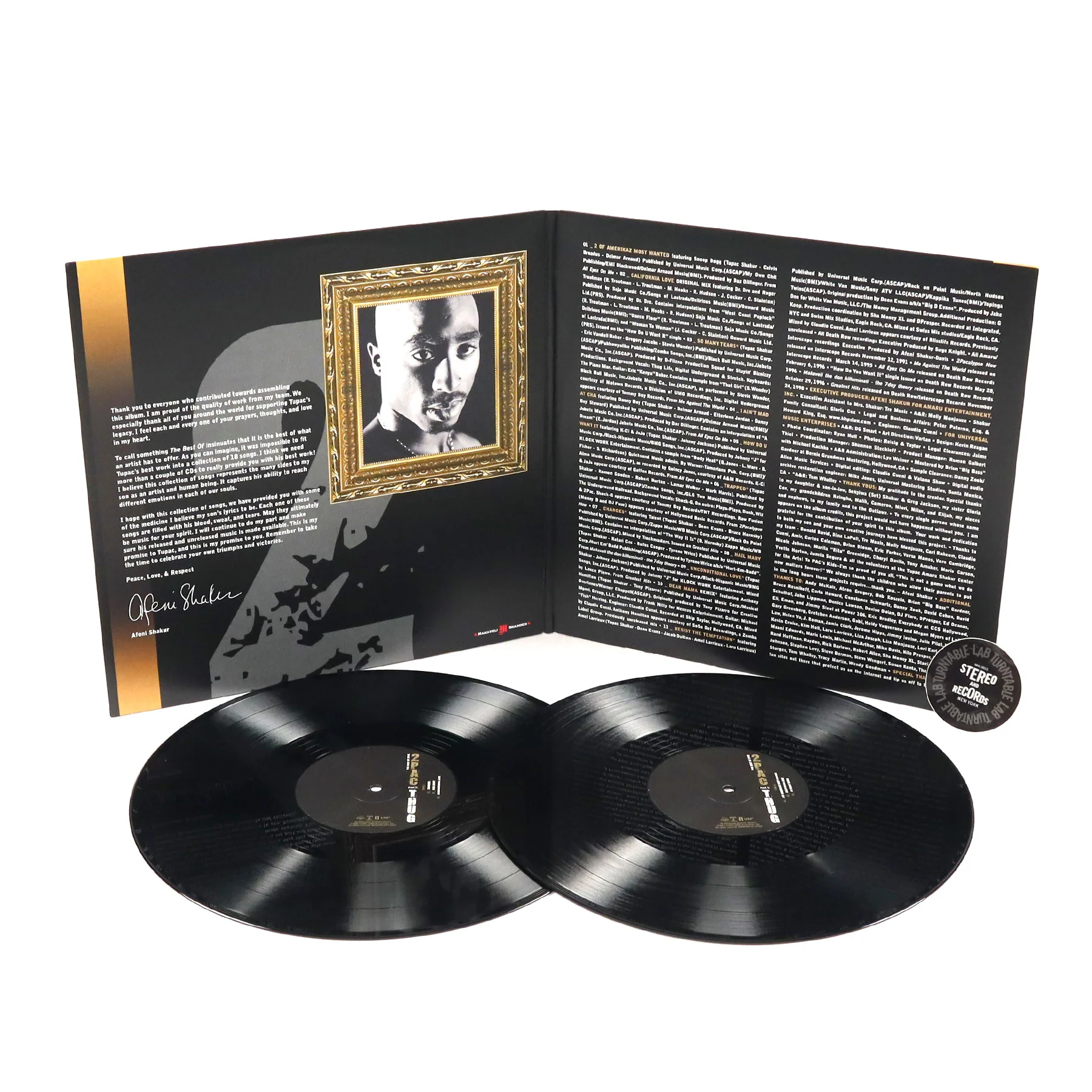 2Pac: The Best Of 2Pac - Part 1: Thug Vinyl 2LP - Image 2