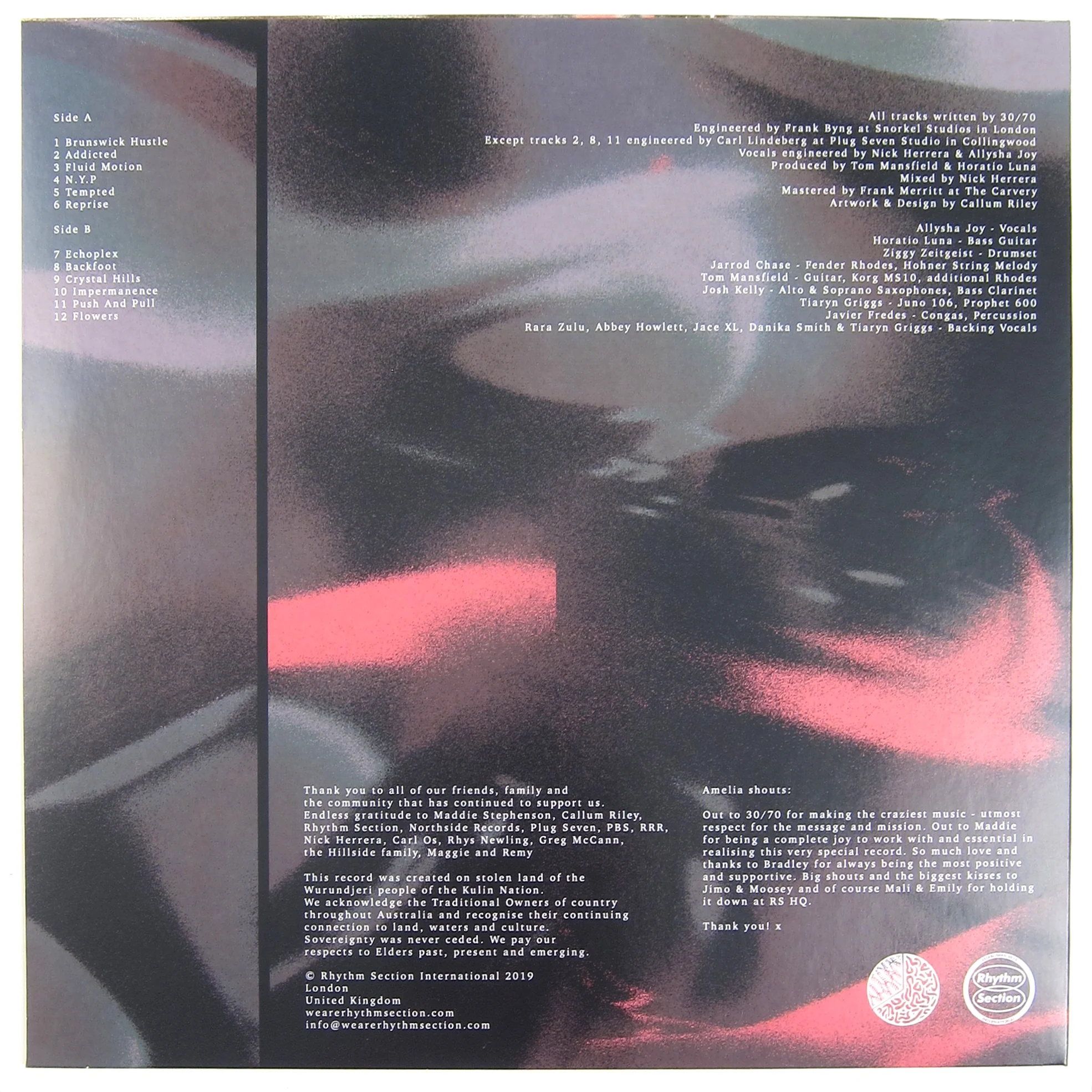 30/70: Fluid Motion Vinyl LP - Image 2