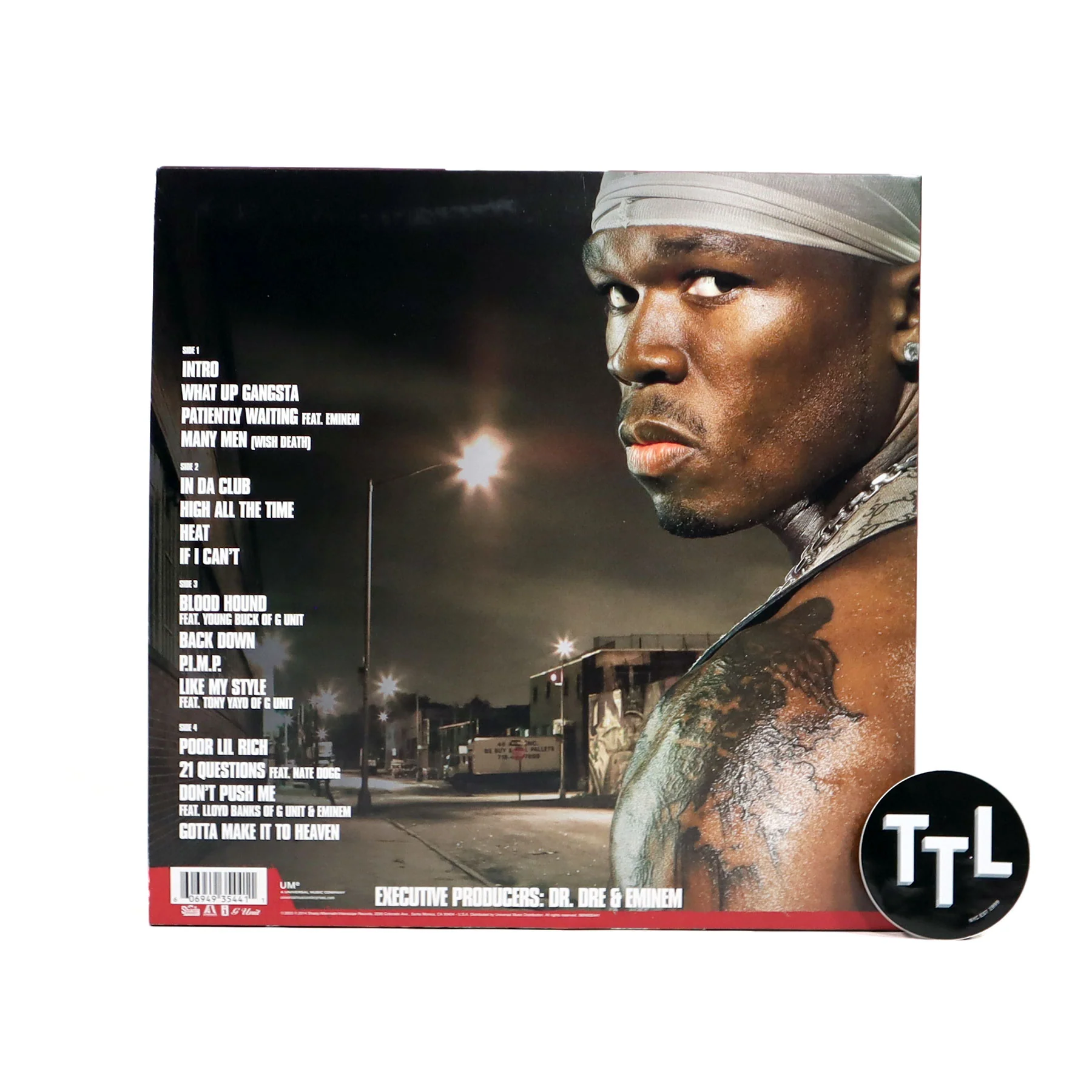50 Cent: Get Rich Or Die Tryin' Vinyl 2LP - Image 3