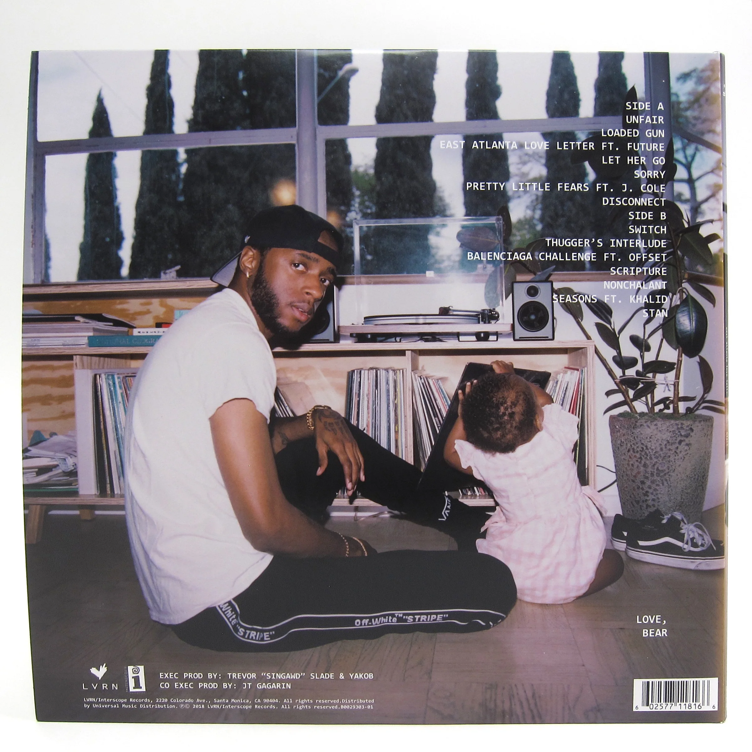 6lack: East Atlanta Love Letter Vinyl LP - Image 3