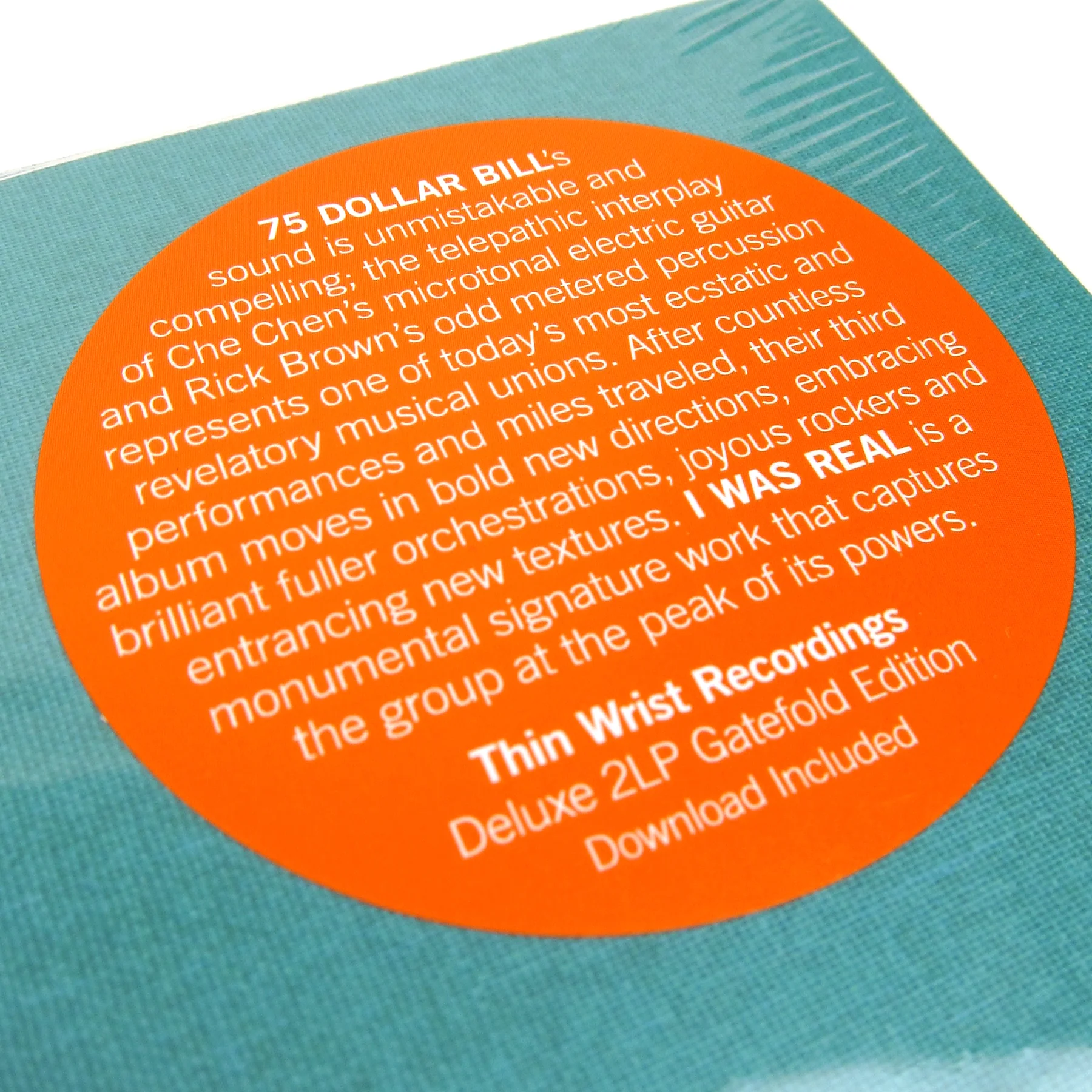 75 Dollar Bill: I Was Real Vinyl 2LP - Image 3