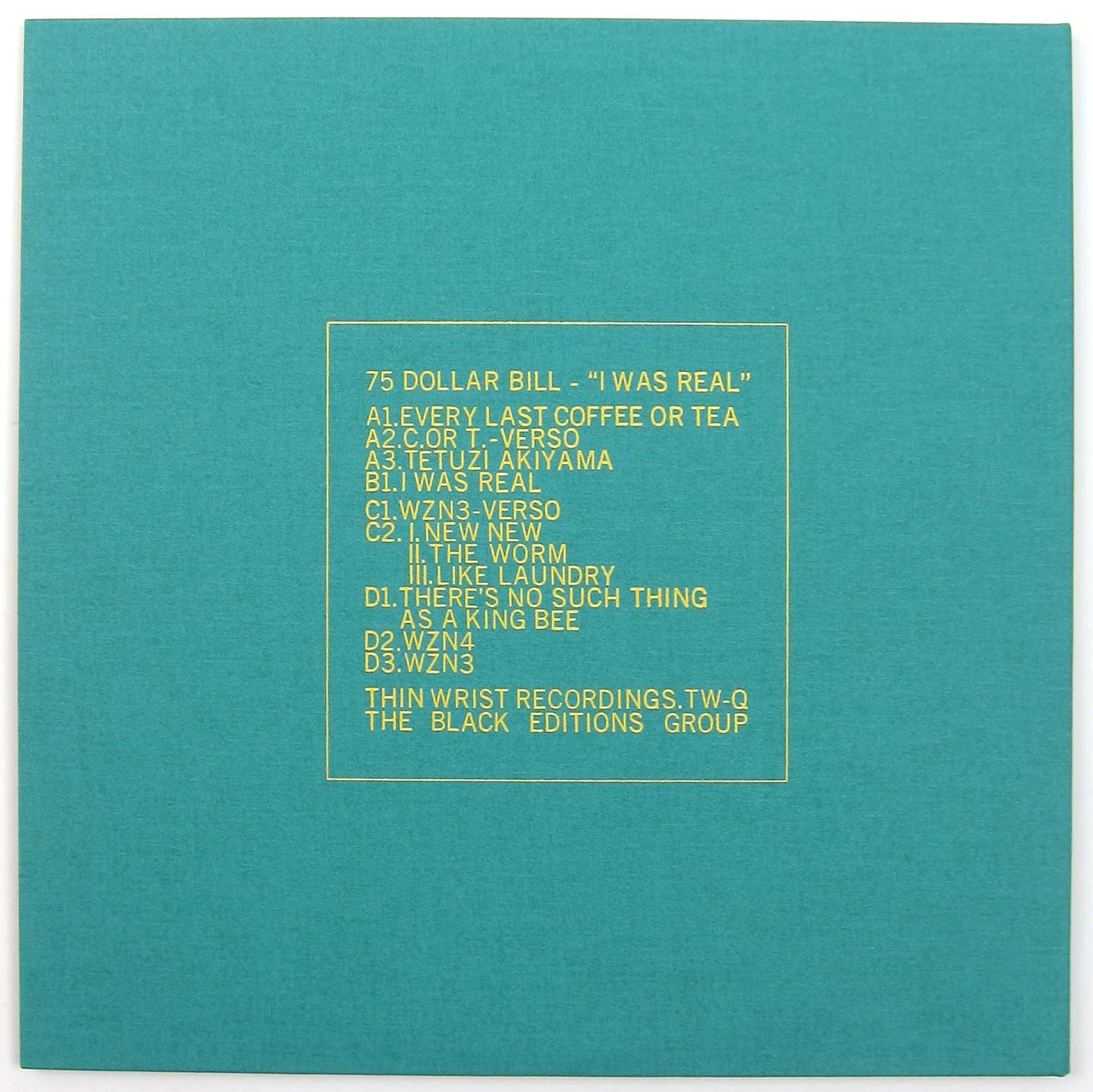 75 Dollar Bill: I Was Real Vinyl 2LP - Image 4