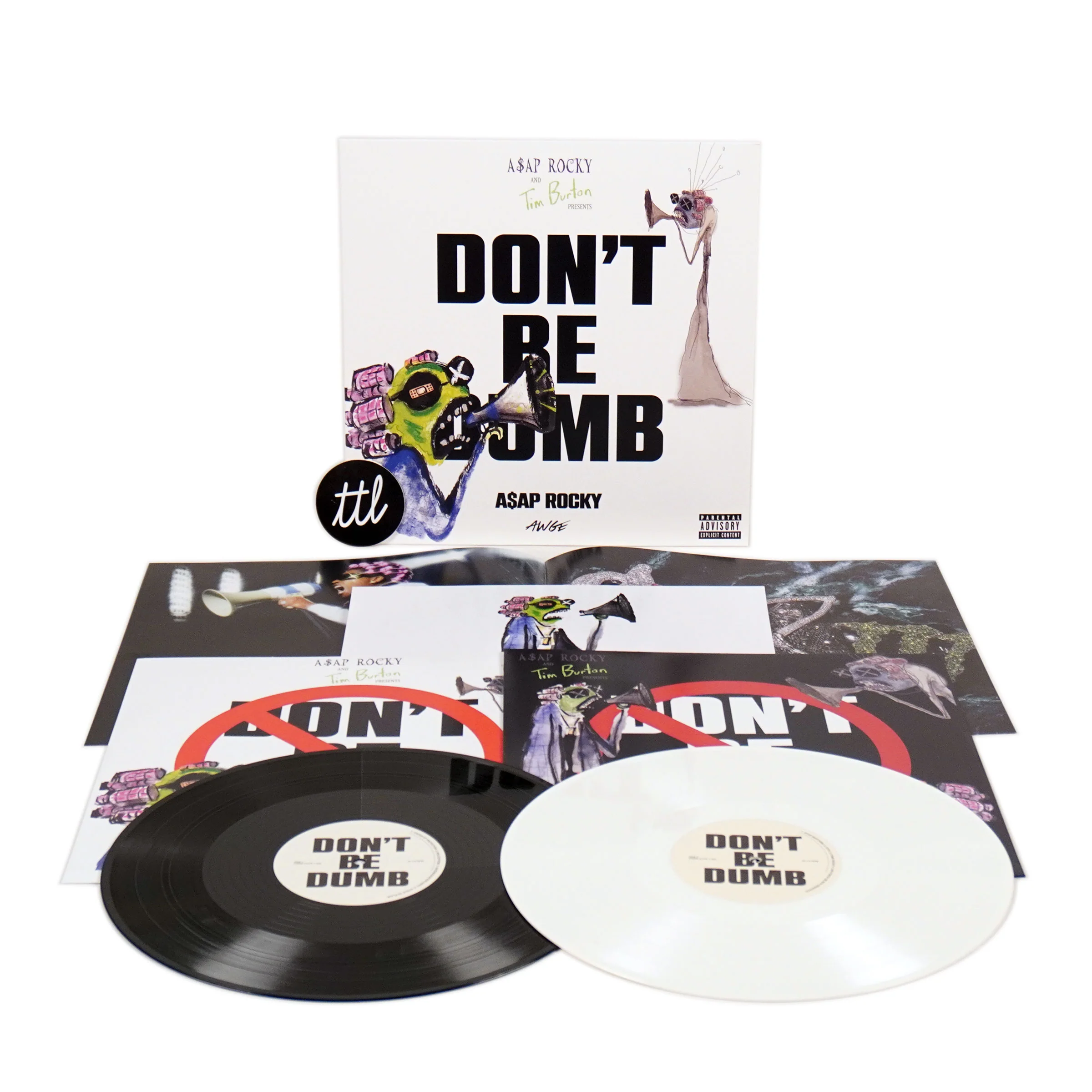 A$AP Rocky: Don't Be Dumb (Colored Vinyl) Vinyl 2LP - Image 2