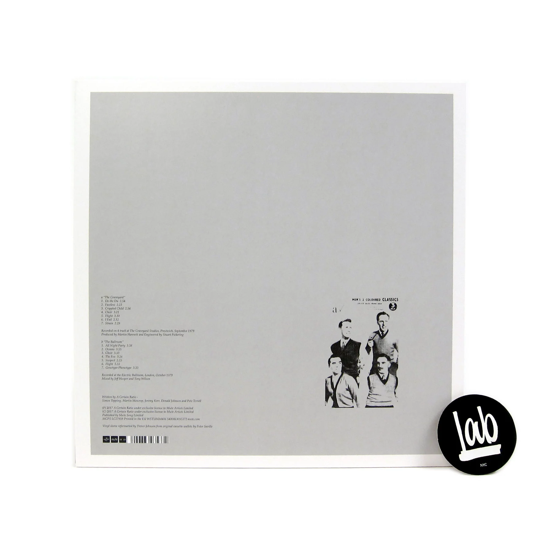 A Certain Ratio: The Graveyard And The Ballroom (White Colored Vinyl) Vinyl LP - Image 3