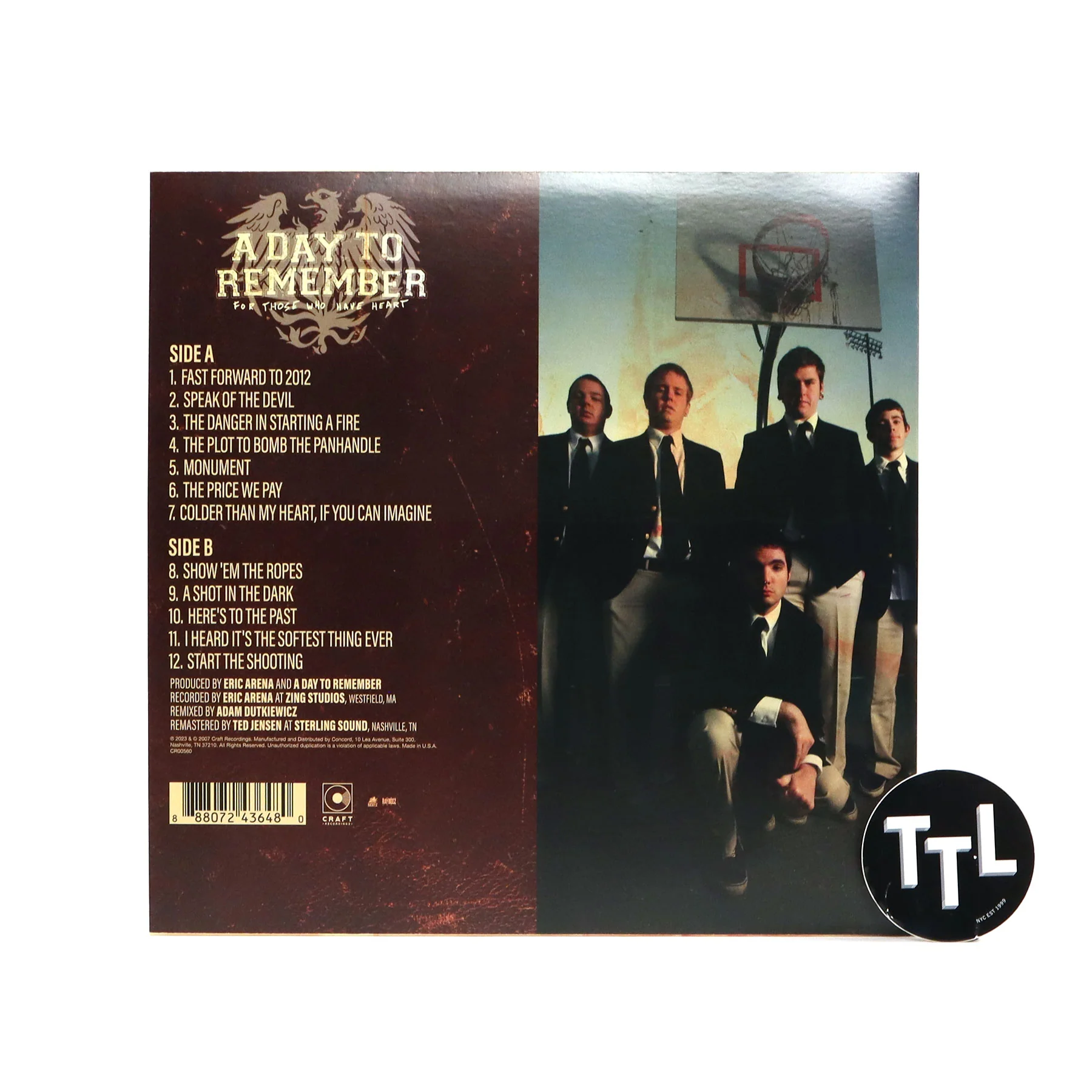 A Day To Remember: For Those Who Have Heart (Indie Exclusive Colored Vinyl) Vinyl LP - Image 3