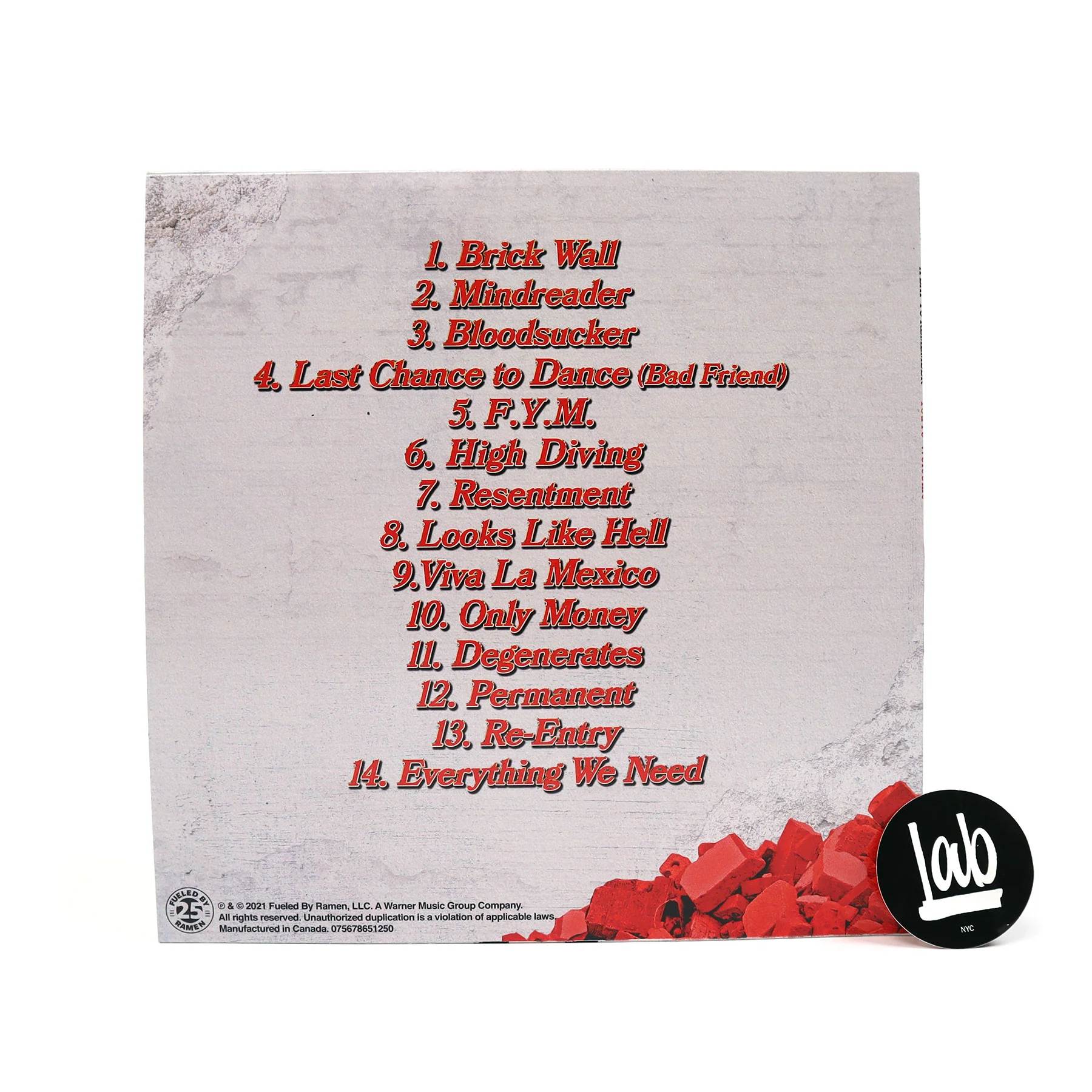 A Day to Remember: You're Welcome (Indie Exclusive Colored Vinyl) Vinyl LP - Image 3