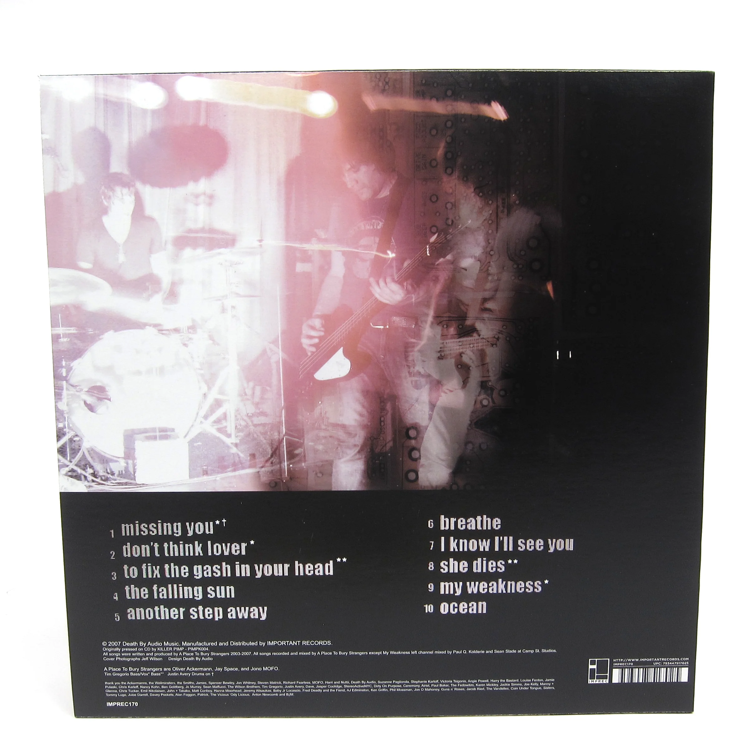 A Place To Bury Strangers: A Place To Bury Strangers (Colored Vinyl) Vinyl LP - Image 2