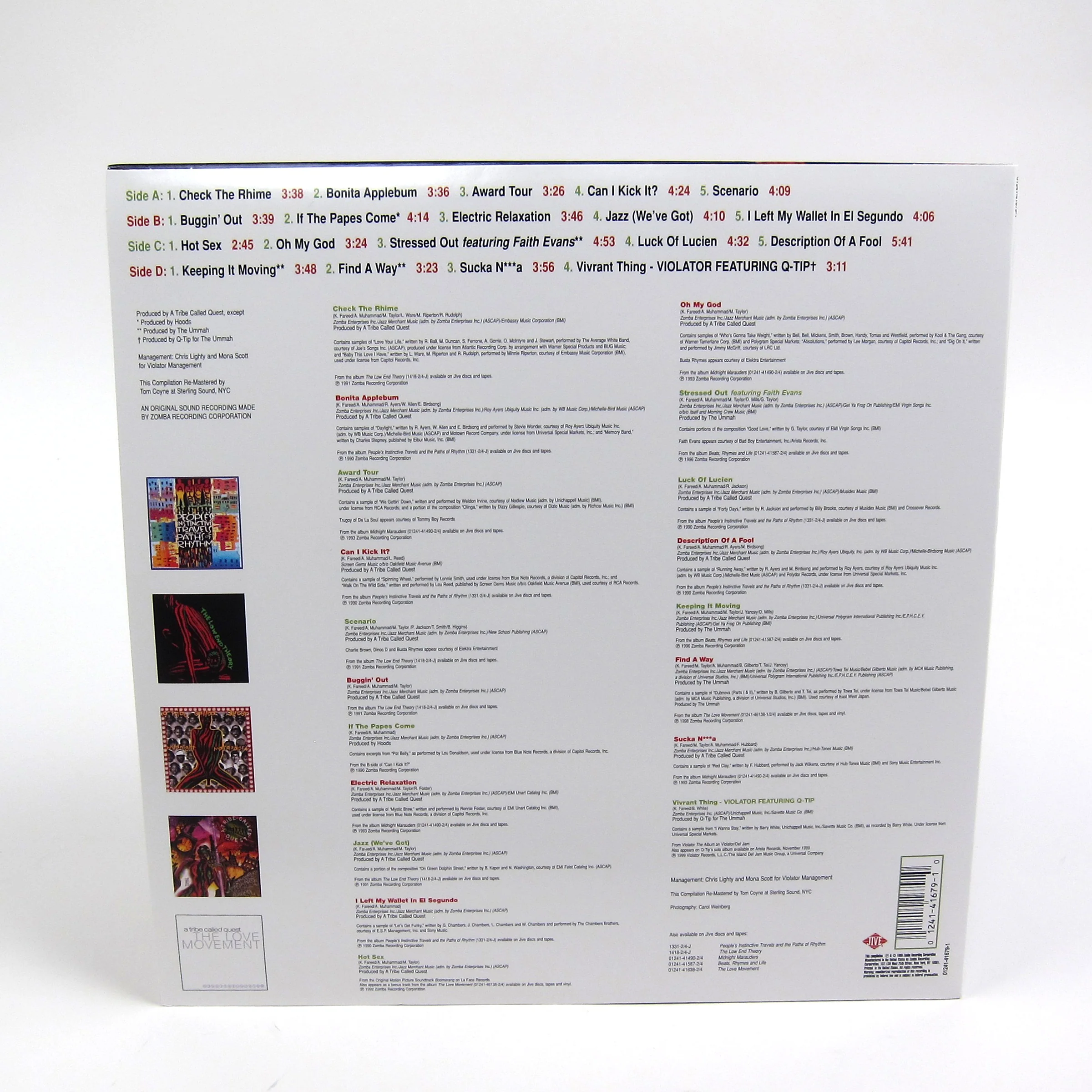 A Tribe Called Quest: Anthology Vinyl 2LP - Image 3