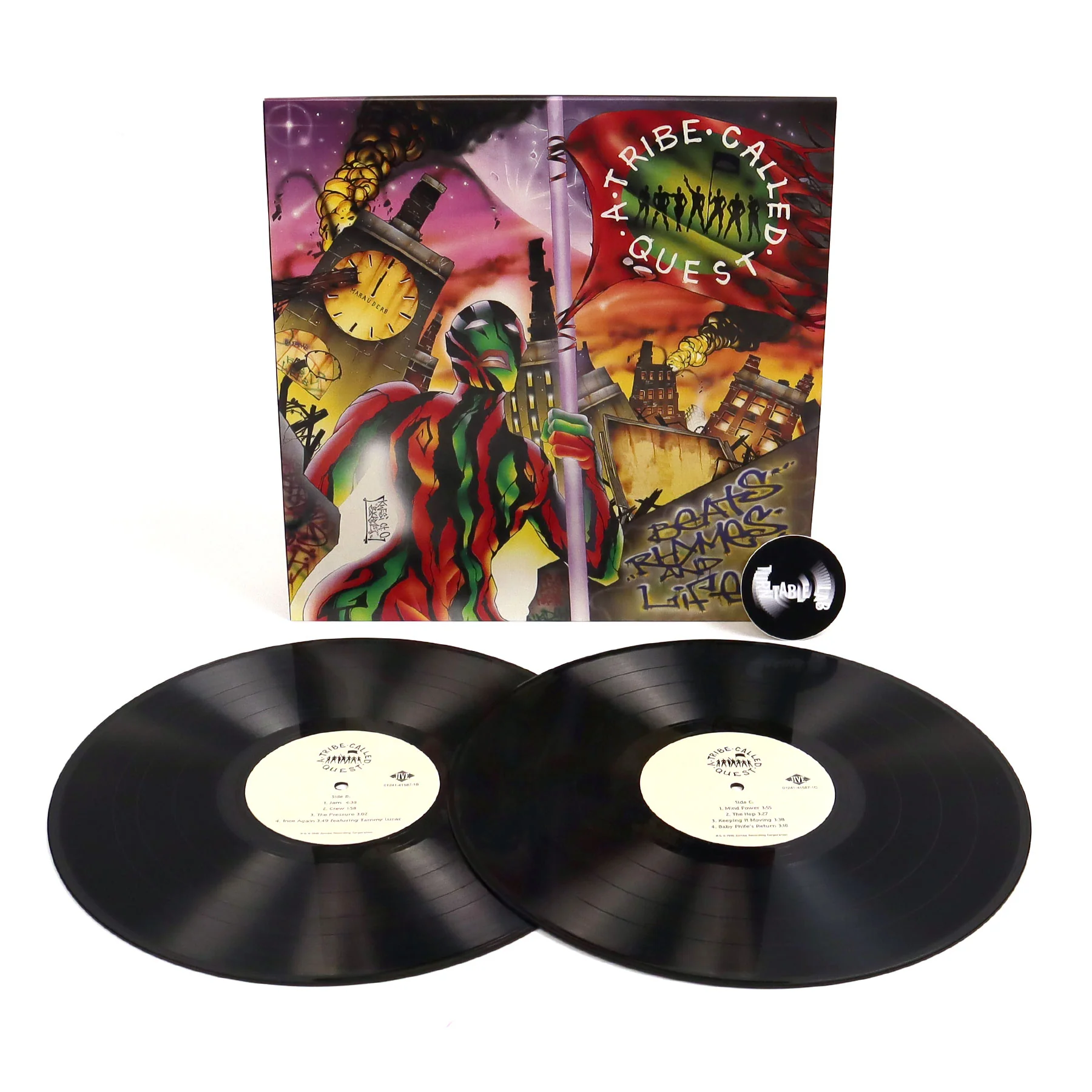 A Tribe Called Quest: Beats Rhymes & Life Vinyl 2LP - Image 2