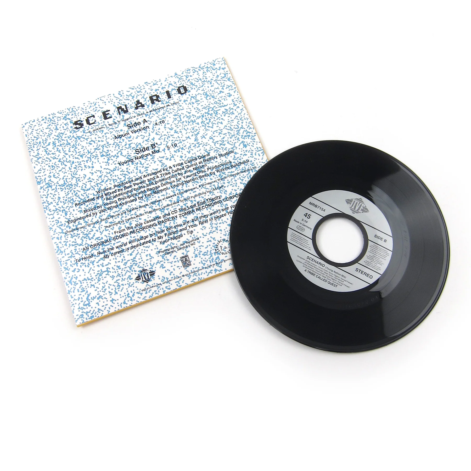 A Tribe Called Quest: Scenario Vinyl 7" - Image 2