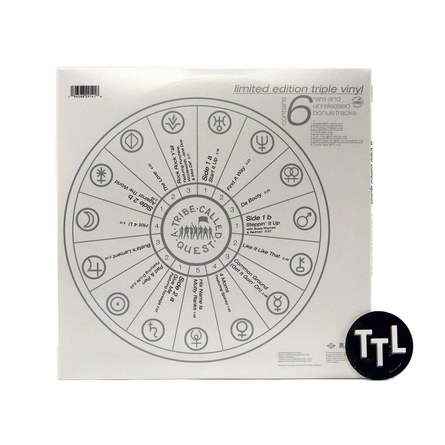 A Tribe Called Quest: The Love Movement Vinyl 3LP - Image 3