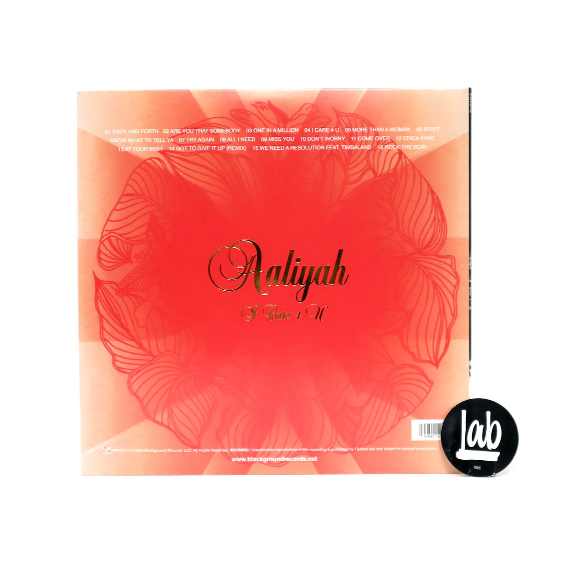 Aaliyah: I Care 4 U (Best Of) Vinyl 2LP - Image 3