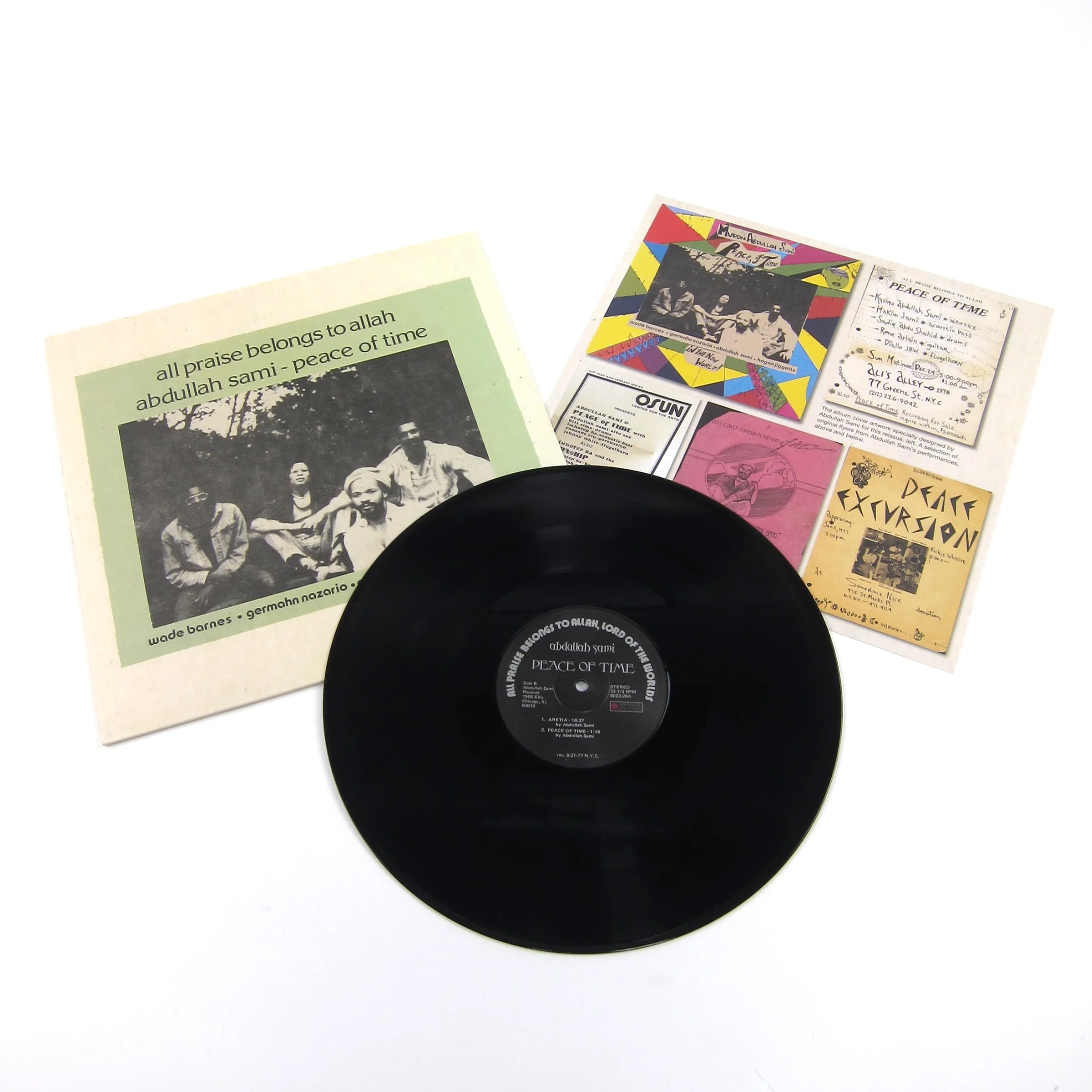 Abdullah Sami: Peace Of Time Vinyl LP - Image 2