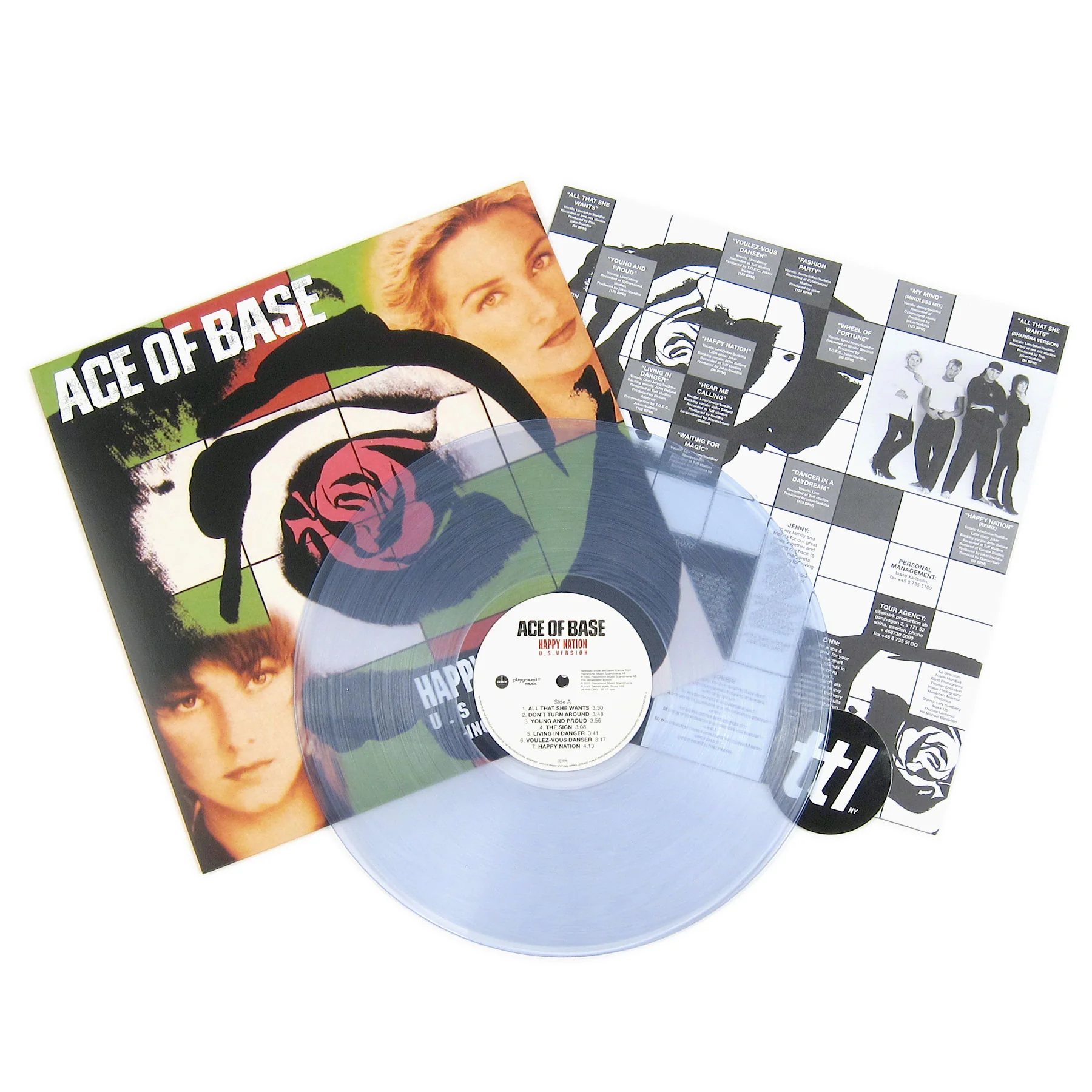 Ace of Base: Happy Nation (Colored Vinyl) Vinyl LP - Image 2