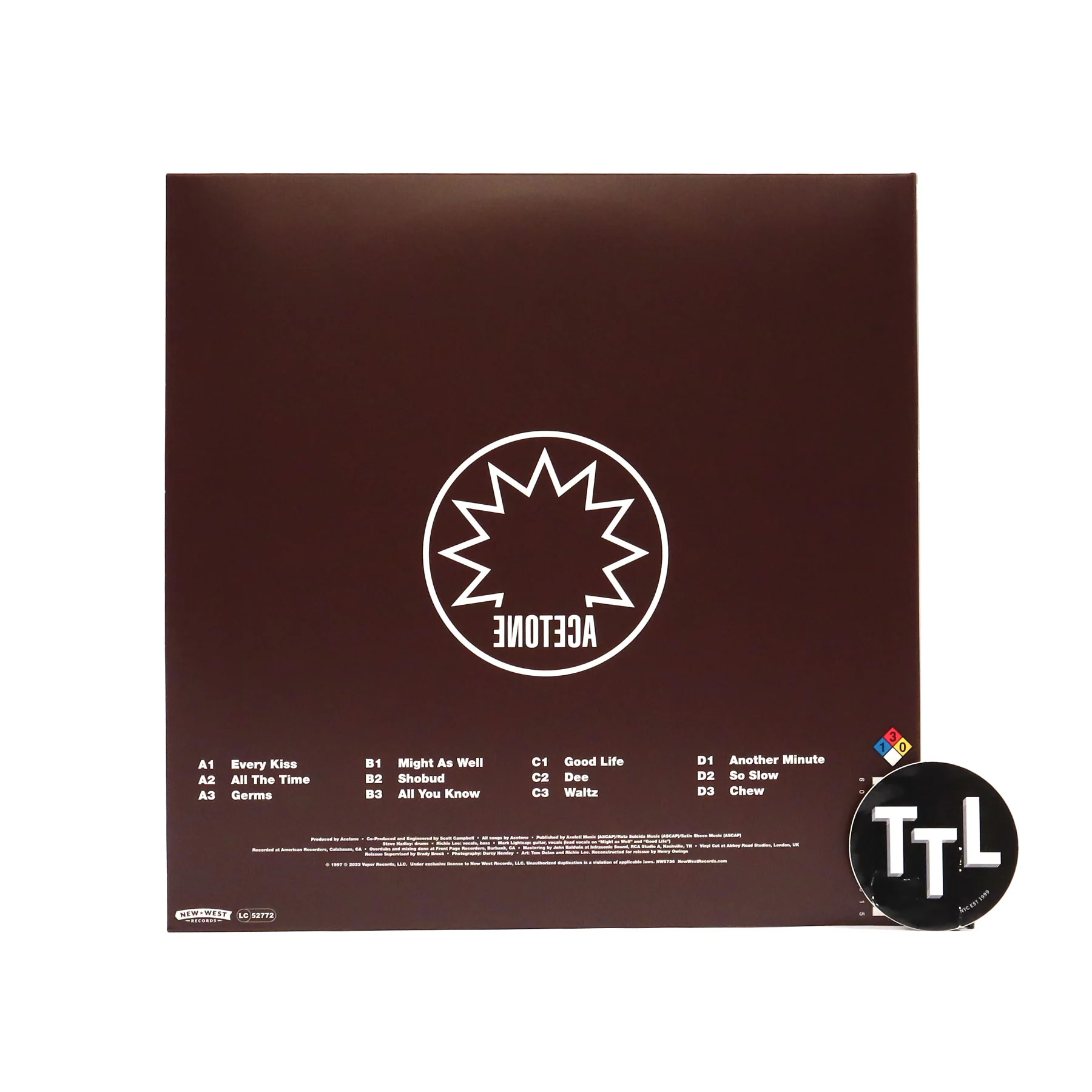 Acetone: Acetone Vinyl 2LP - Image 3