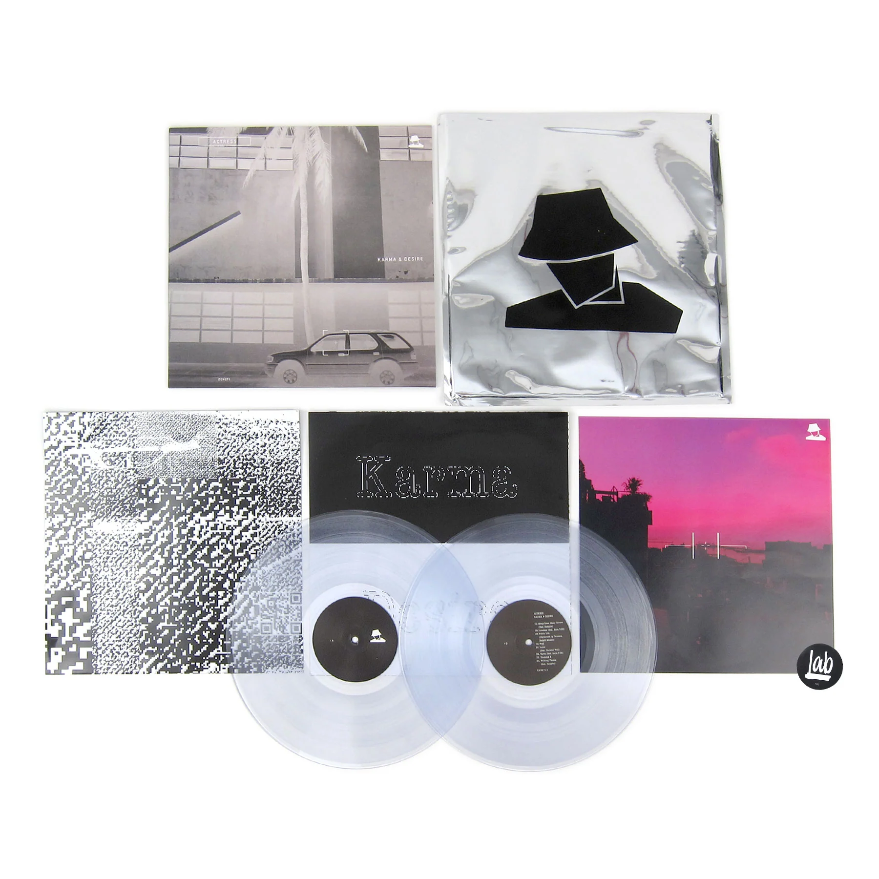 Actress: Karma & Desire - Deluxe Edition (Clear Colored Vinyl) Vinyl 2LP - Image 2