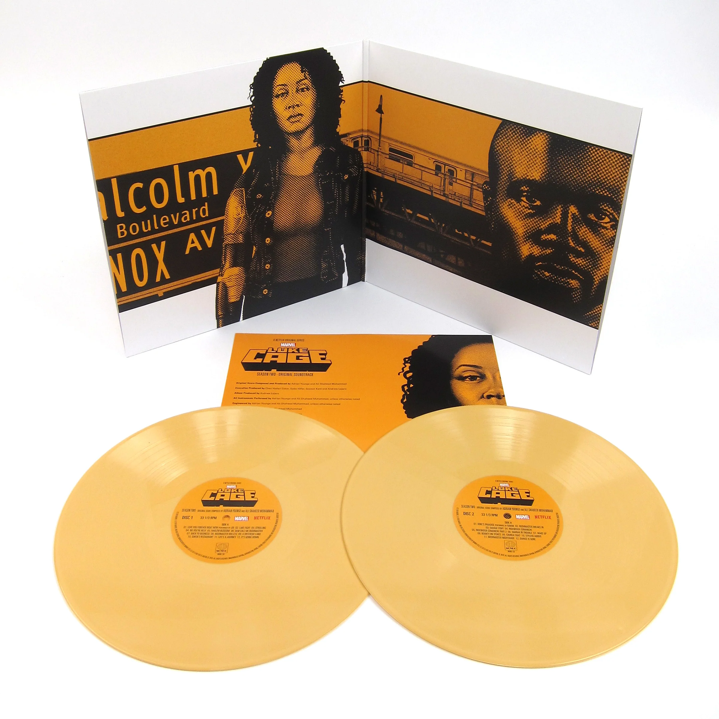 Adrian Younge & Ali Shaheed Muhammad: Luke Cage Season 2 Soundtrack (Colored Vinyl) Vinyl 2LP - Image 2