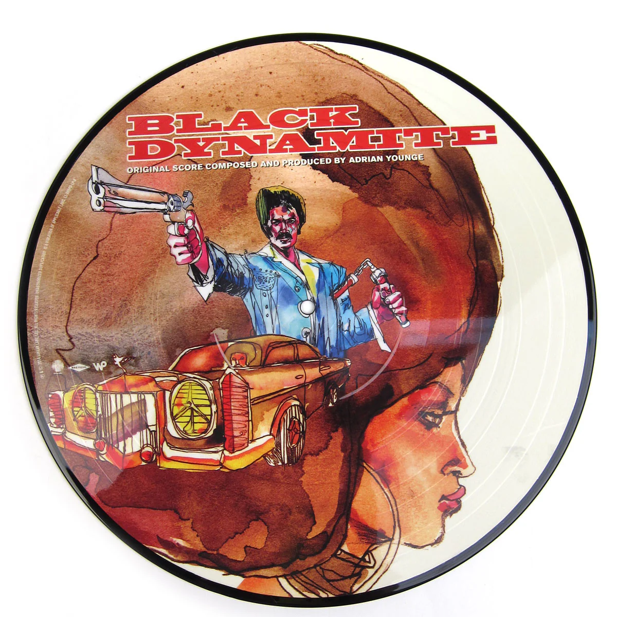 Adrian Younge: Black Dynamite Original Soundtrack Picture Disc Vinyl LP - Image 2