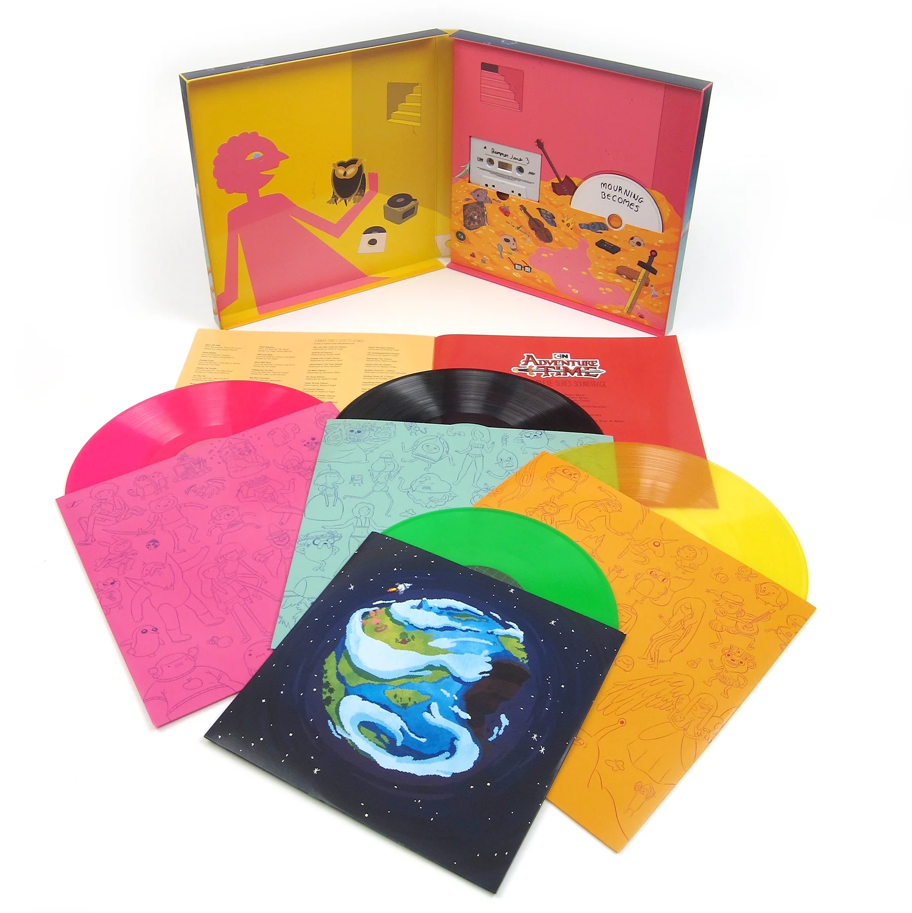 Adventure Time: The Complete Series Soundtrack (Colored Vinyl) Vinyl 4LP+CD+Cassette Boxset - Image 3