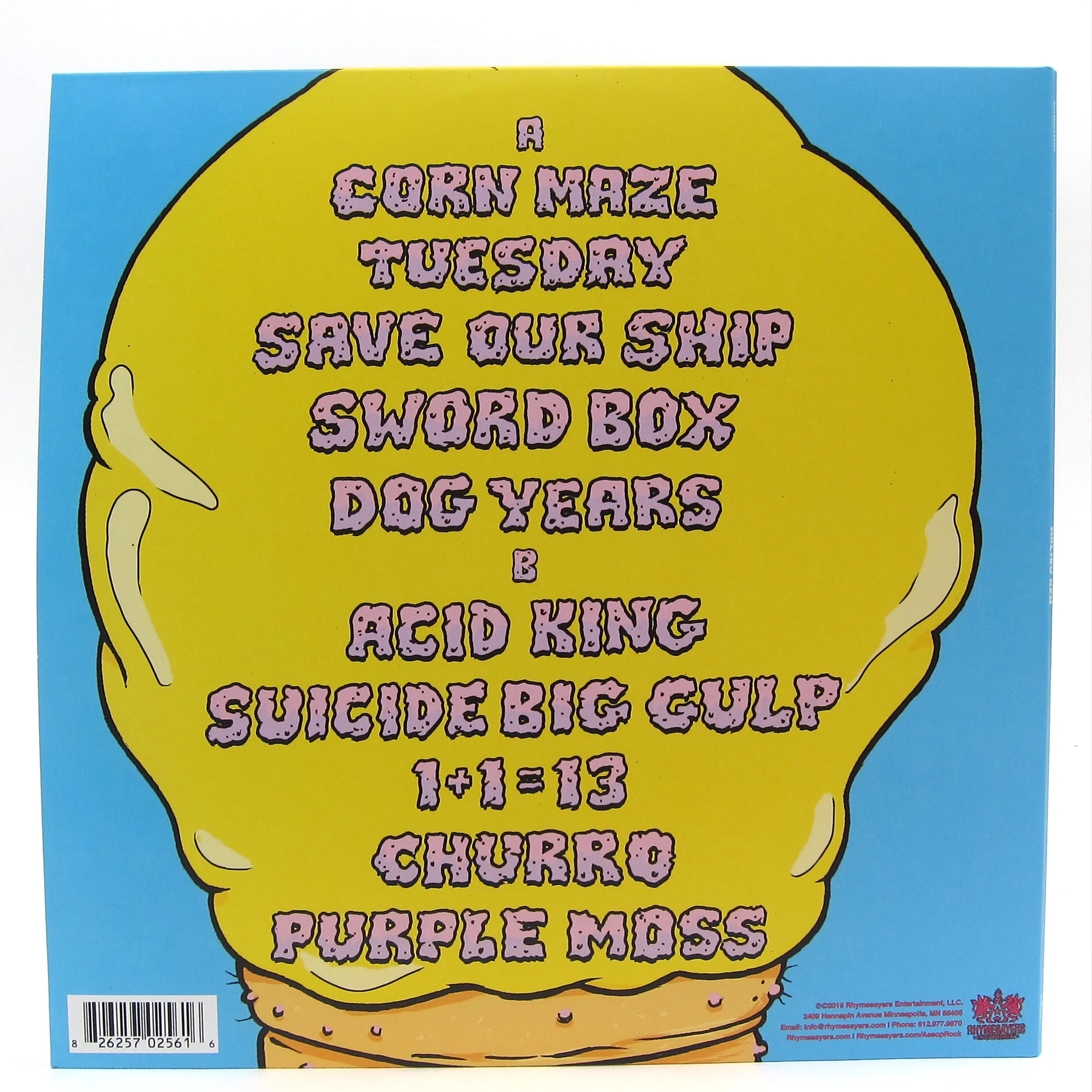 Aesop Rock And Tobacco Are Malibu Ken: Malibu Ken (Colored Vinyl) Vinyl LP - Image 3