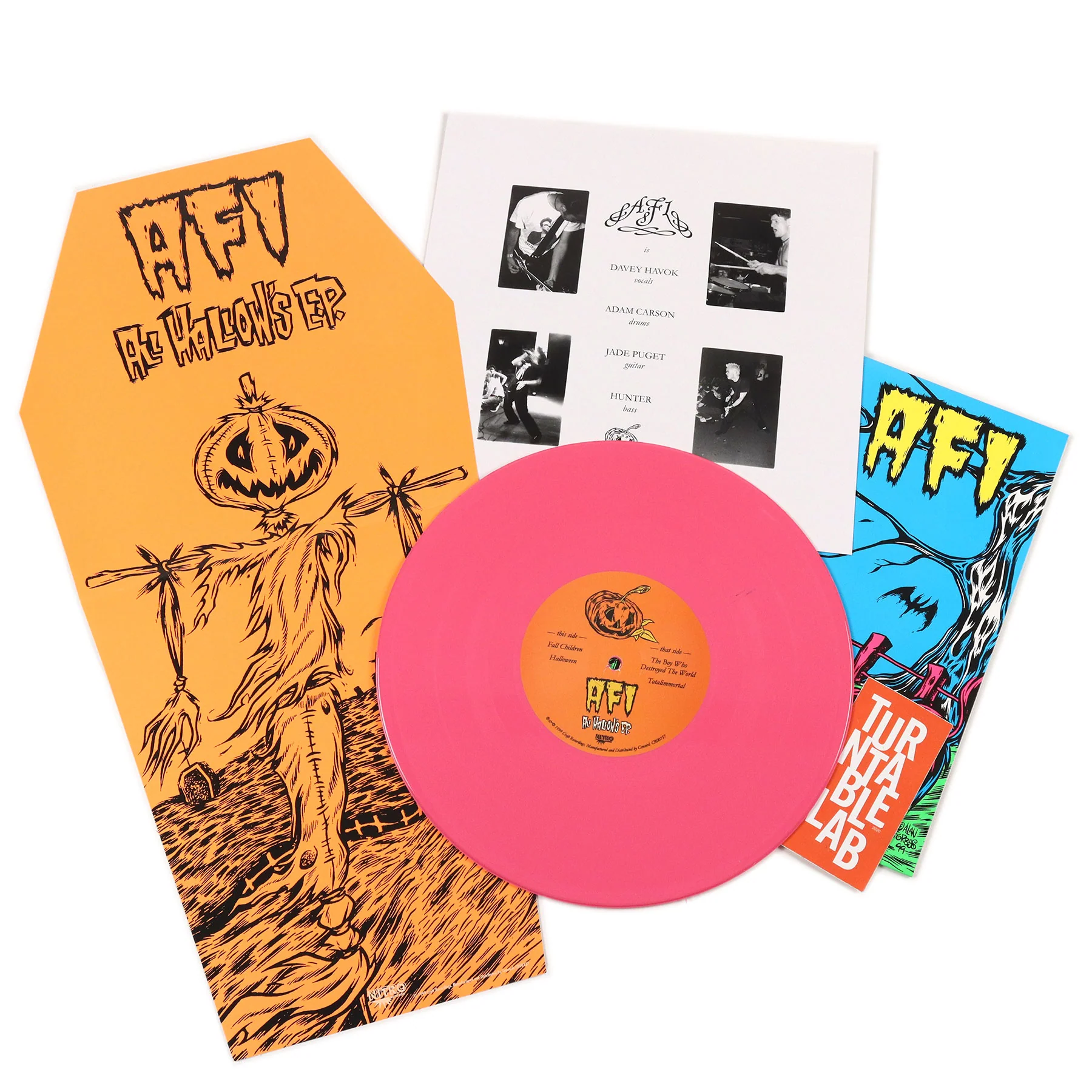 AFI: All Hallow's EP (Pink Colored Vinyl) Vinyl 10" - Image 2