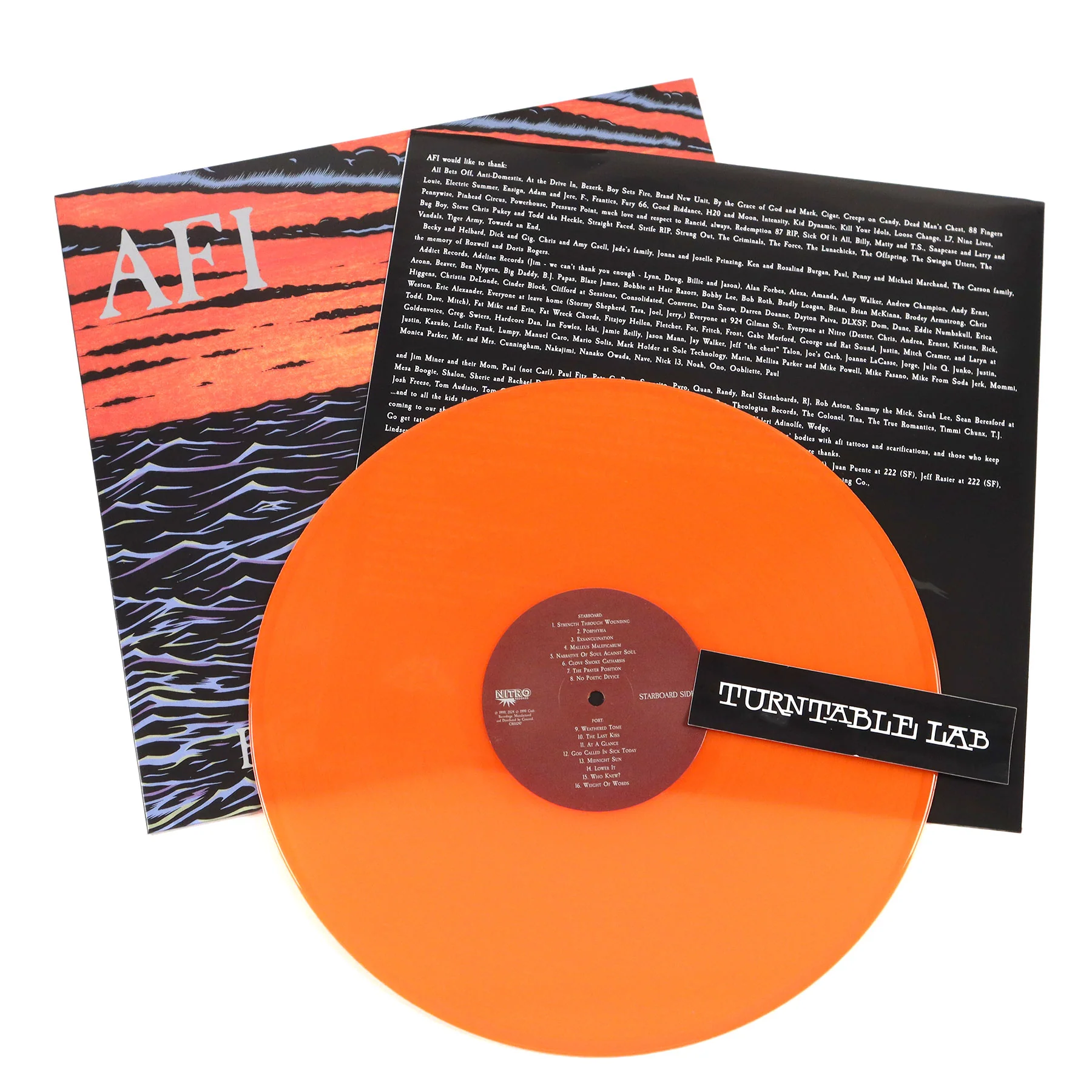 AFI: Black Sails In The Sunset - 25th Anniversary Edition (Colored Vinyl) Vinyl LP - Image 2