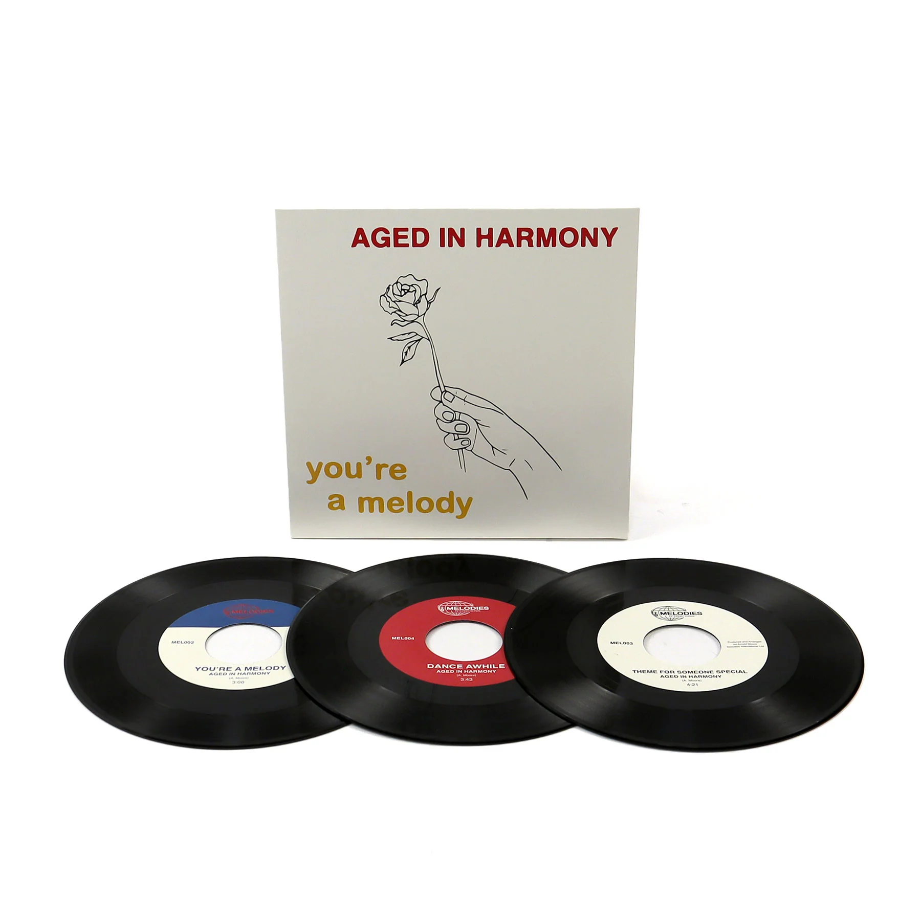 Aged In Harmony: You're A Melody Vinyl 3x7" - Image 3