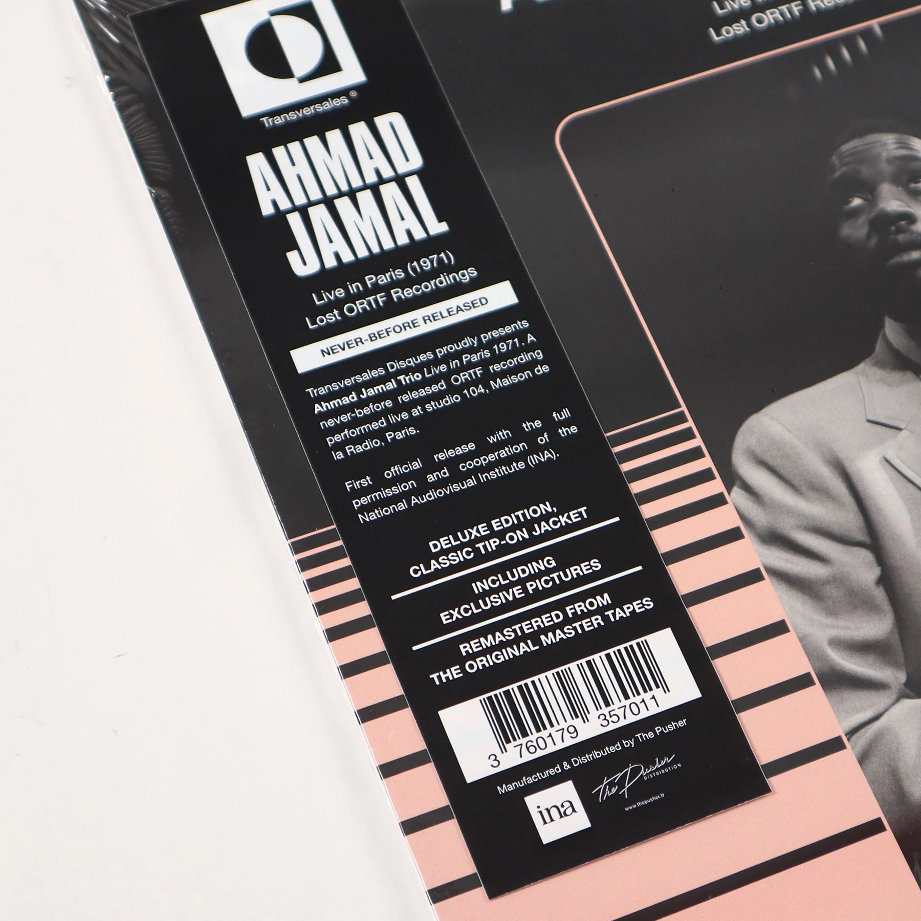 Ahmad Jamal: Live In Paris 1971 Vinyl LP - Image 3
