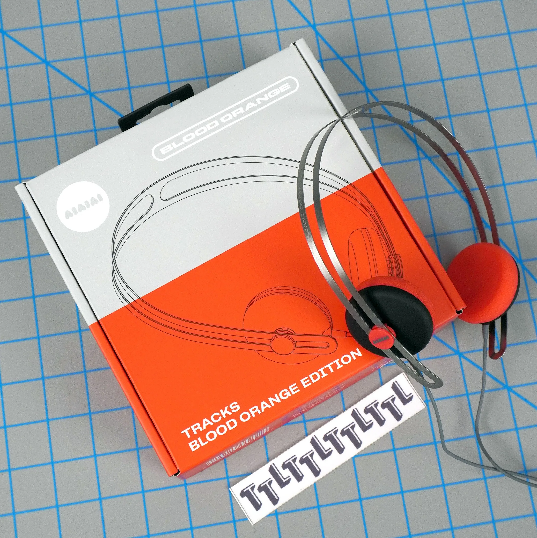 AIAIAI: Tracks Headphones w/ Mic - Blood Orange Edition - Image 2