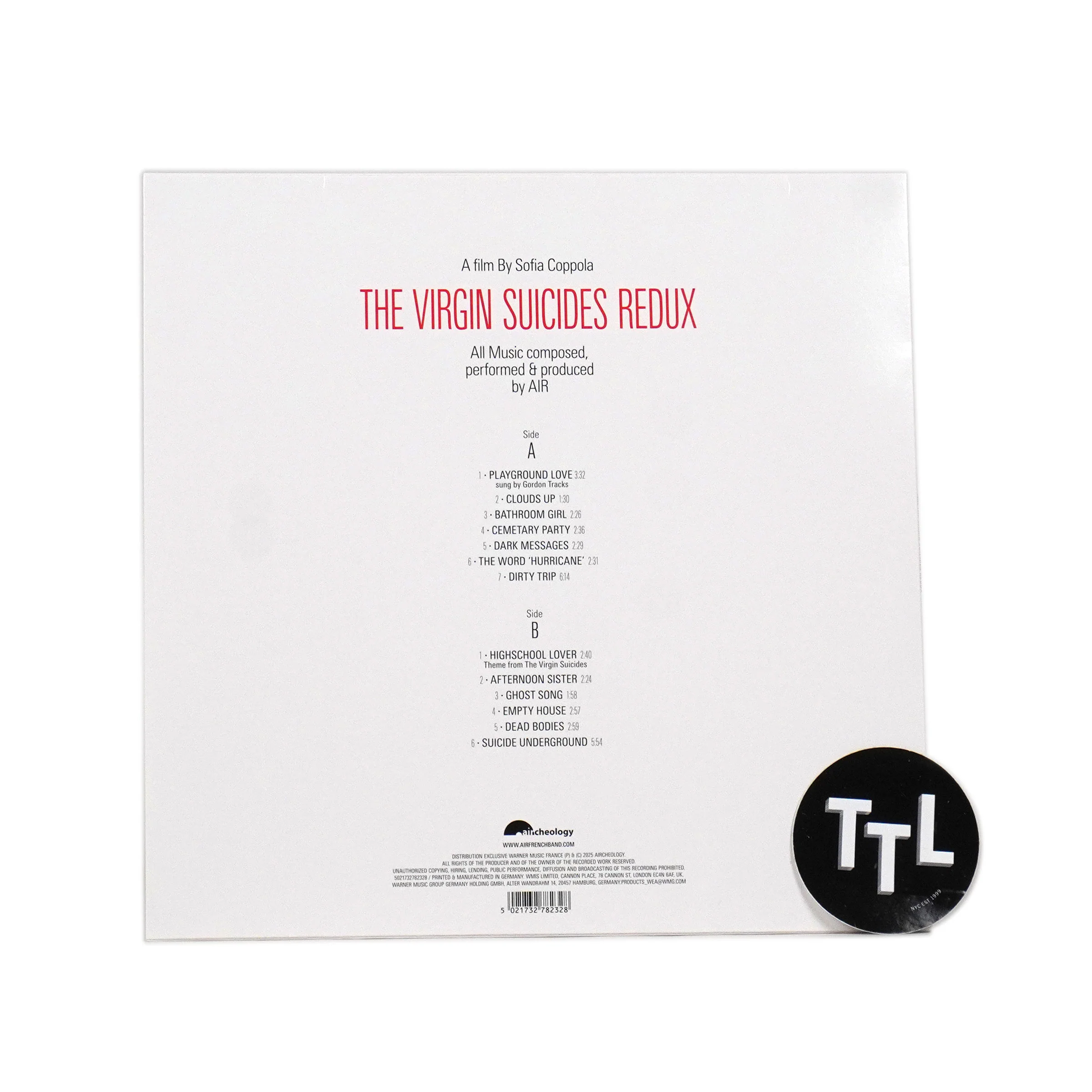 Air: The Virgin Suicides Redux Vinyl LP - Image 4