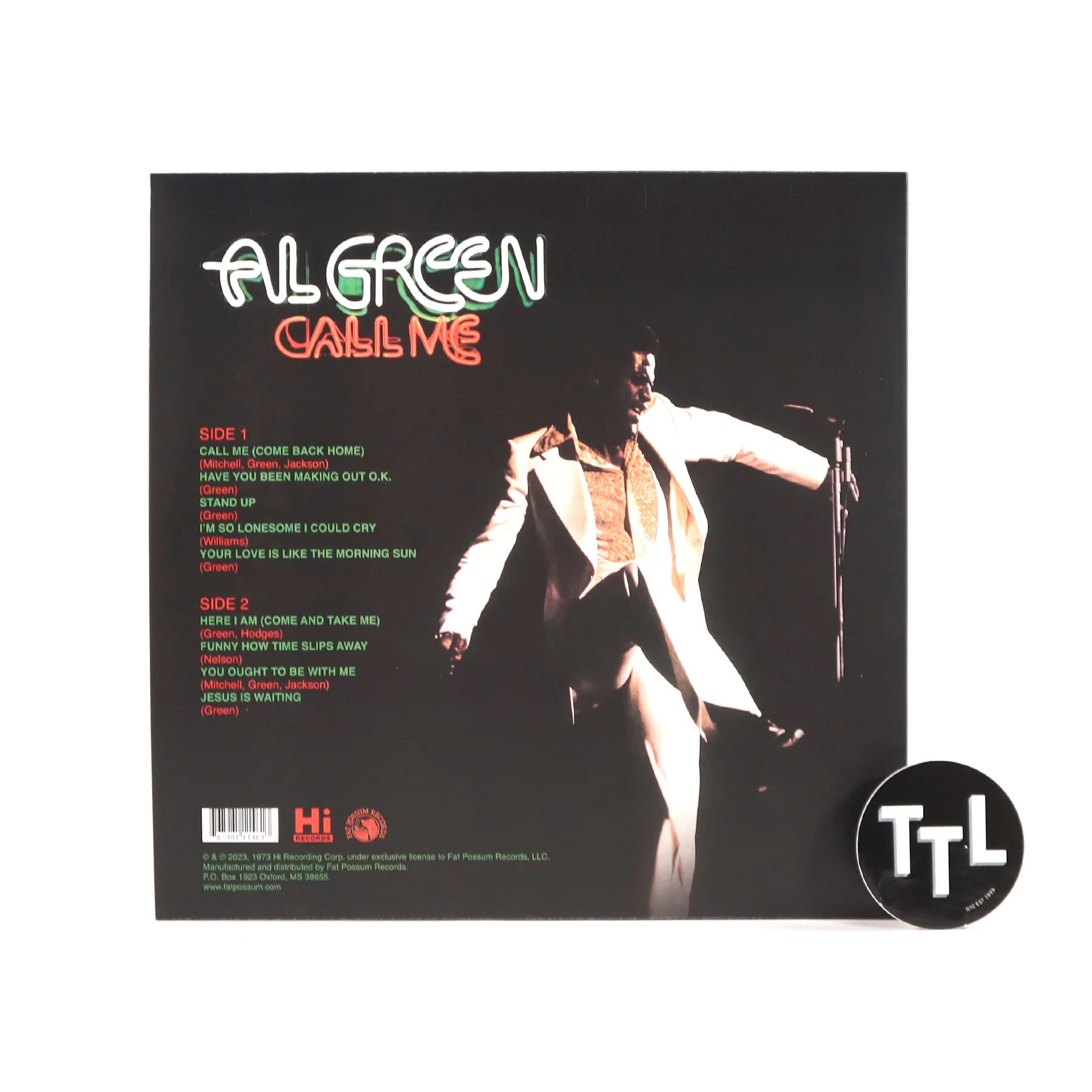 Al Green: Call Me (Indie Exclusive Colored Vinyl) Vinyl LP - Image 3