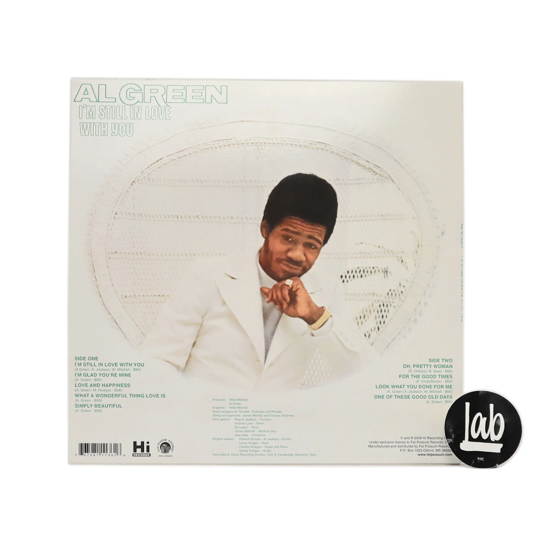 Al Green: I'm Still In Love With You (Indie Exclusive Colored Vinyl) Vinyl LP - Image 3