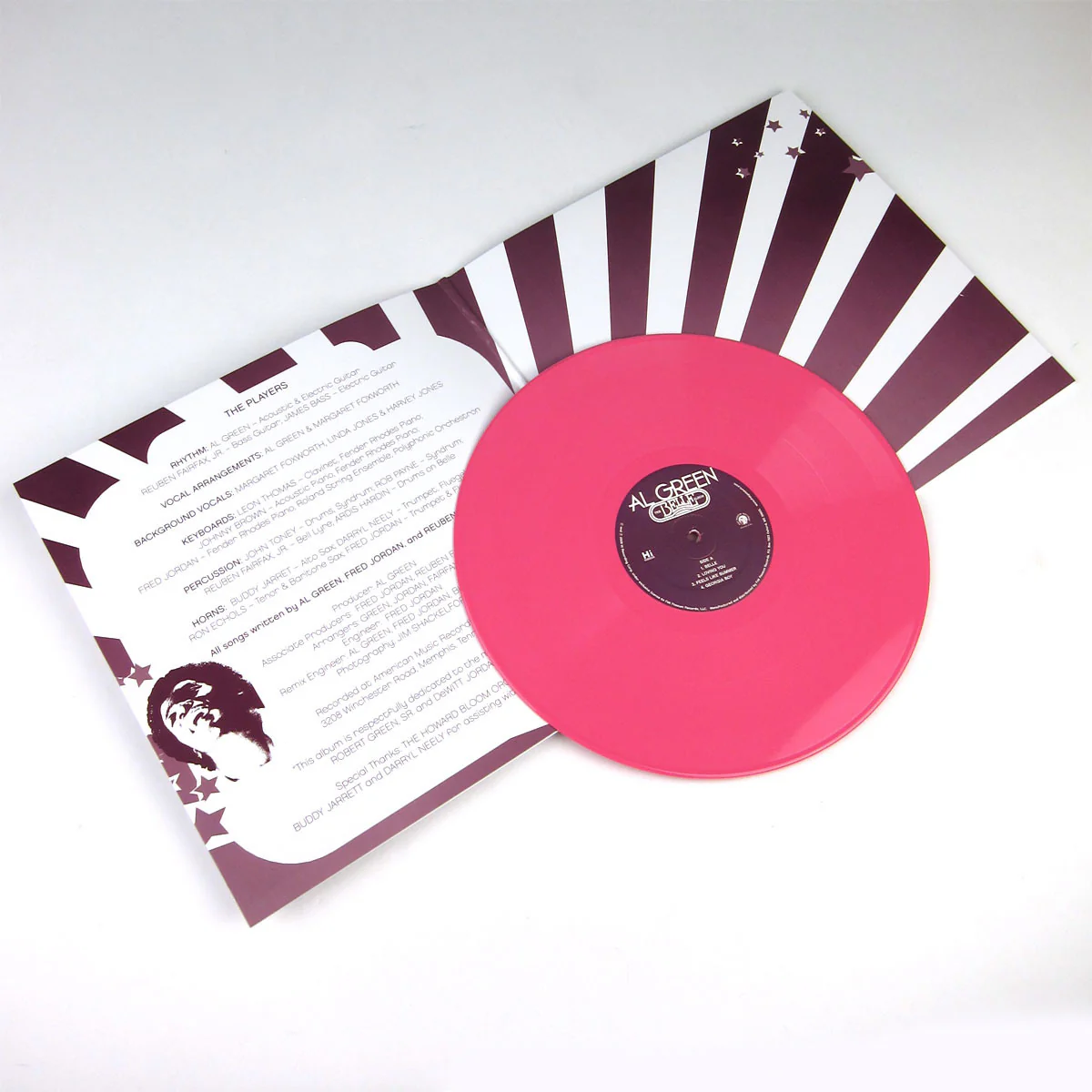 Al Green: The Belle Album (Colored Vinyl) Pink Vinyl LP - Image 2