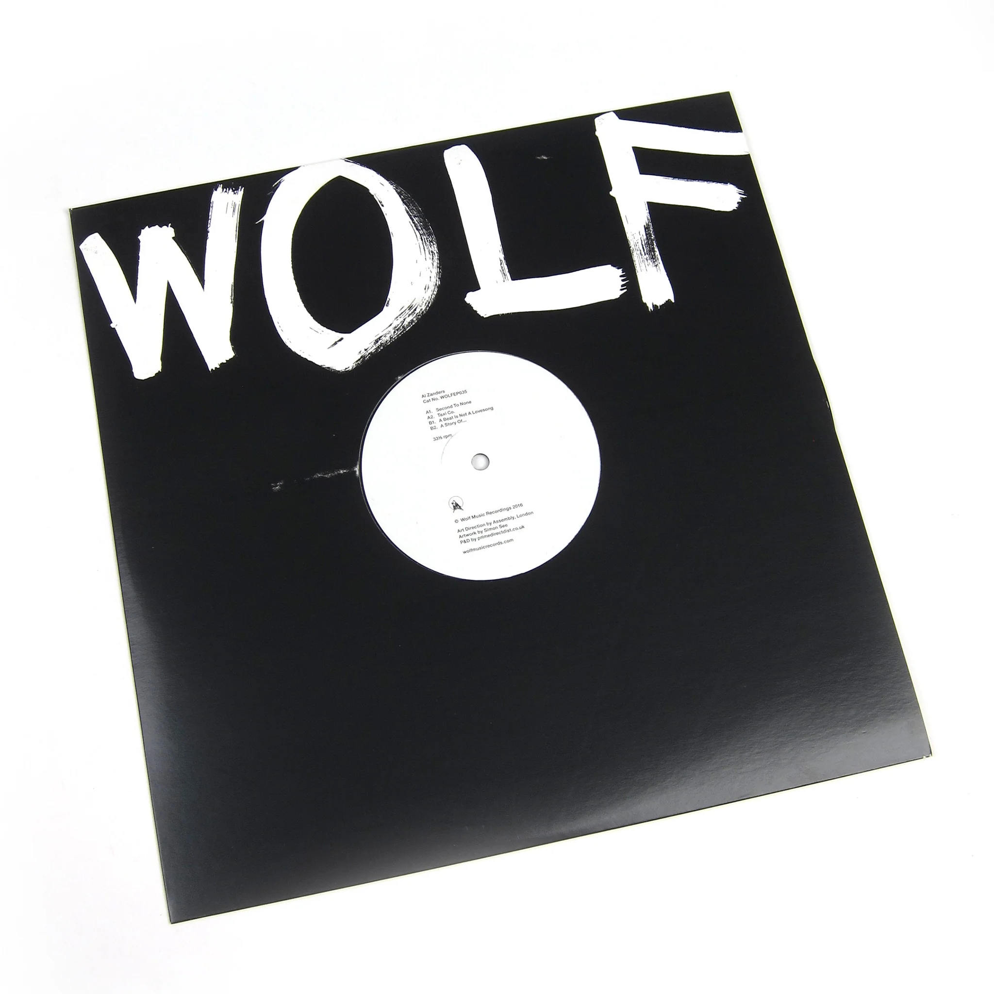 Al Zanders: Second To None Vinyl 12"