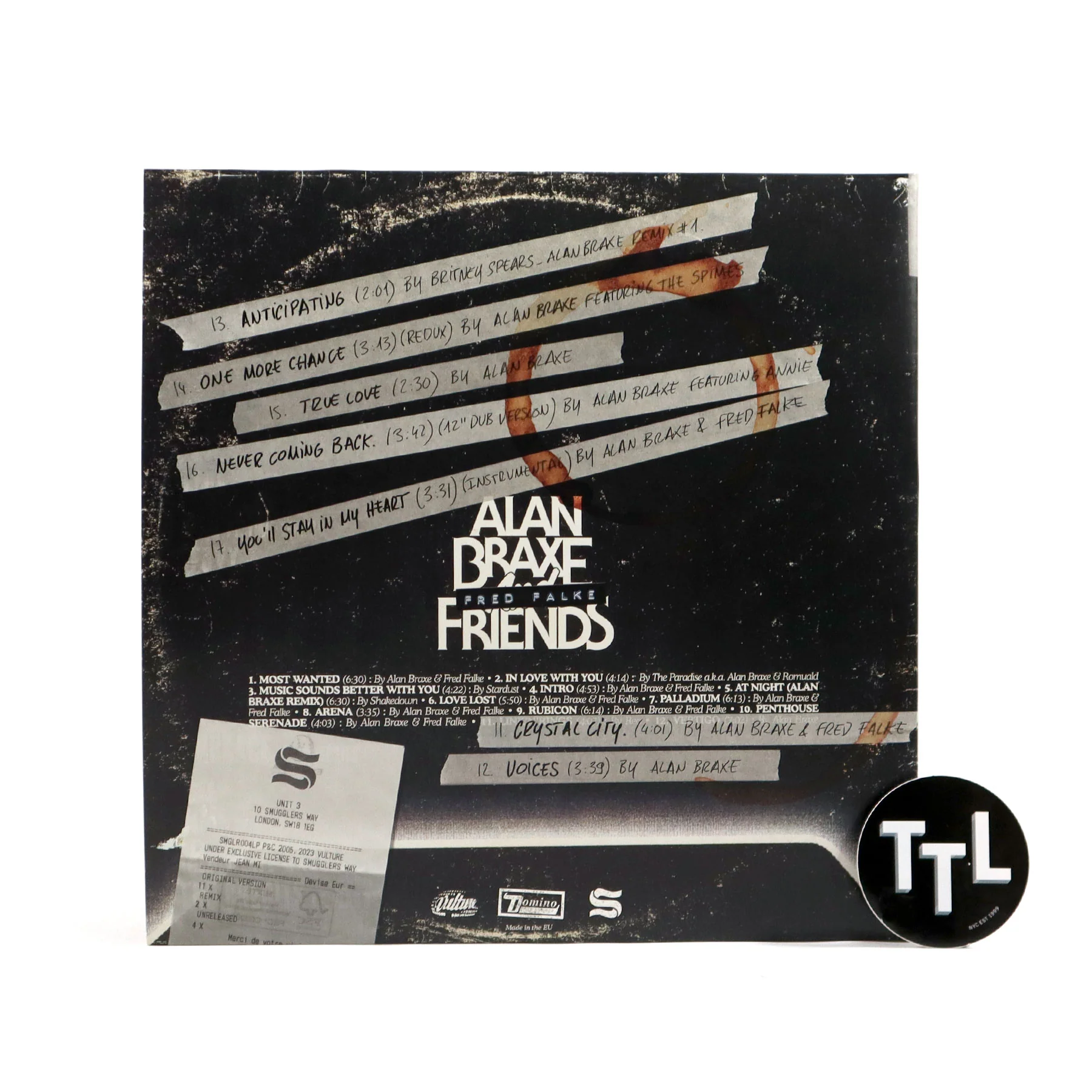 Alan Braxe And Friends: The Upper Cuts (Indie Exclusive Colored Vinyl) Vinyl 2LP - Image 3