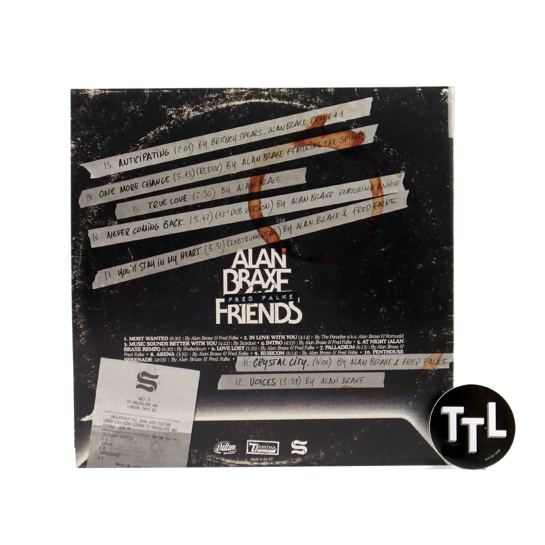 Alan Braxe And Friends: The Upper Cuts Vinyl 2LP - Image 3