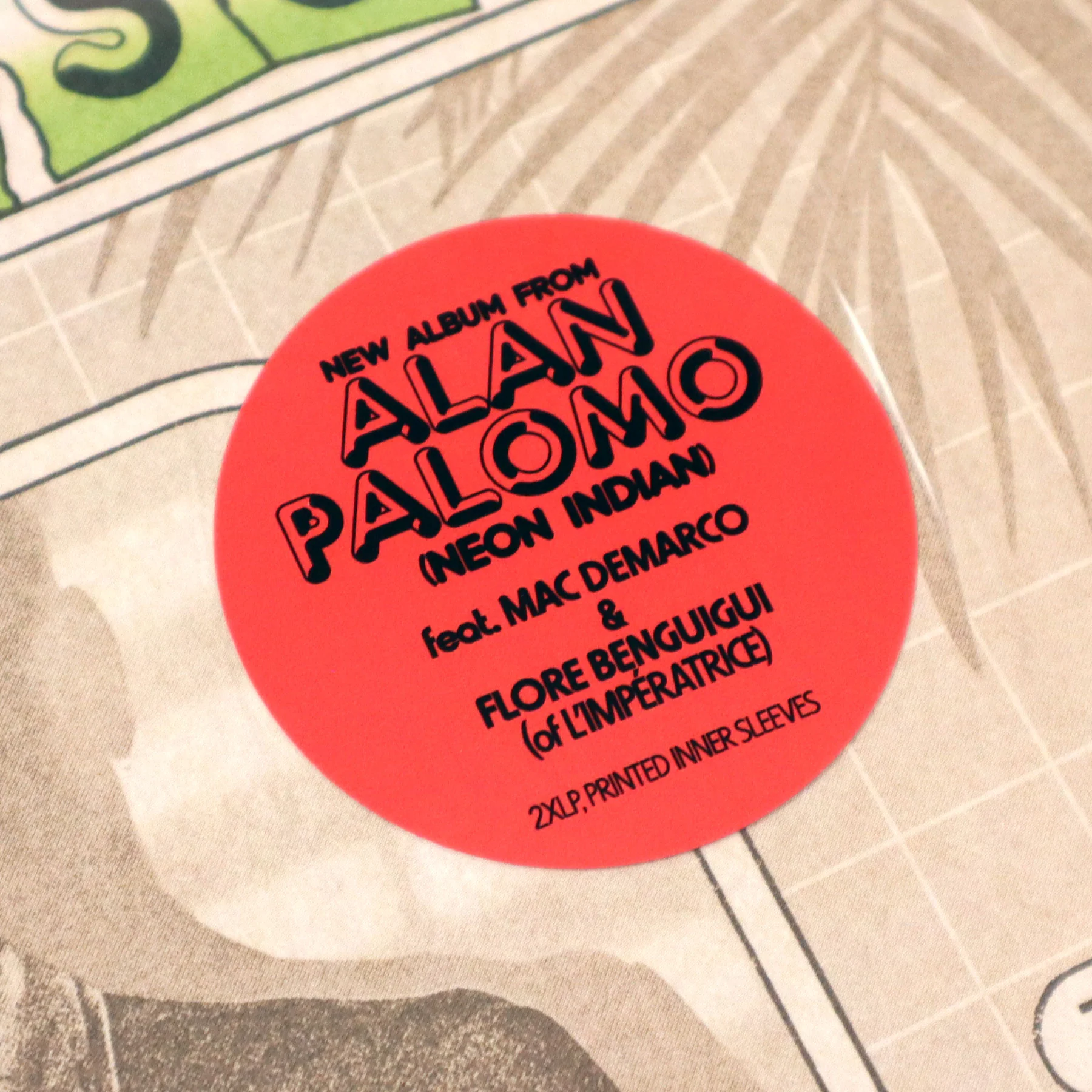 Alan Palomo: World Of Hassle (Neon Indian) Vinyl 2LP - Image 4