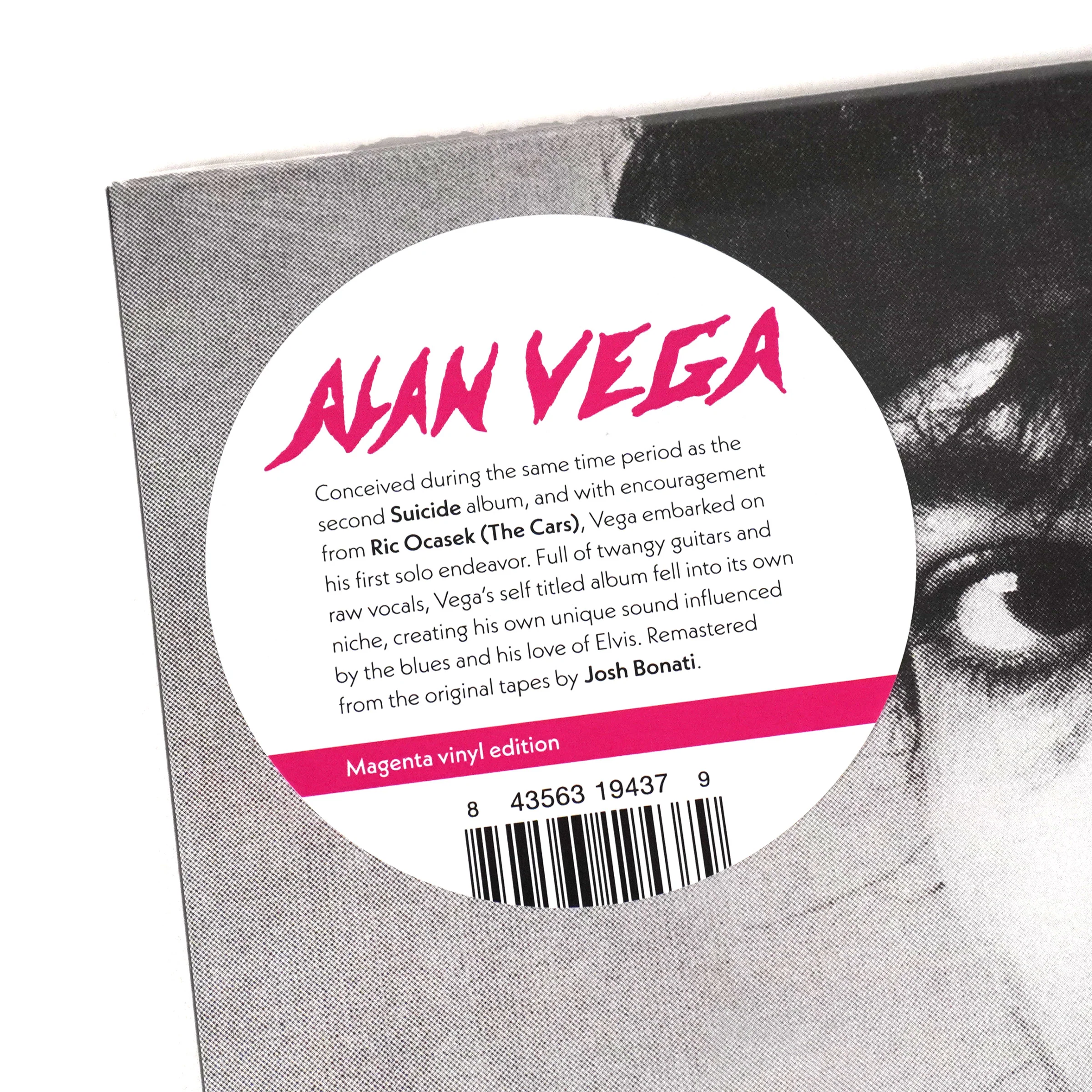 Alan Vega: Alan Vega (Colored Vinyl) Vinyl LP - Image 4