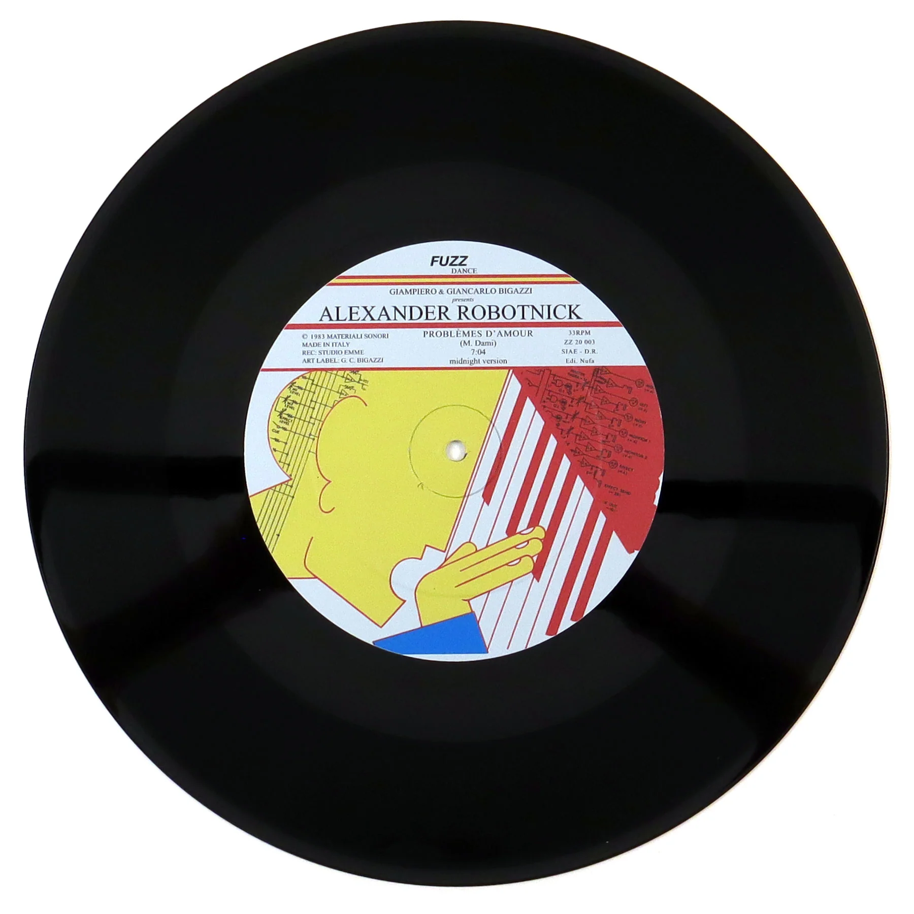 Alexander Robotnick: Problèmes D'Amour Vinyl 12" - Image 2