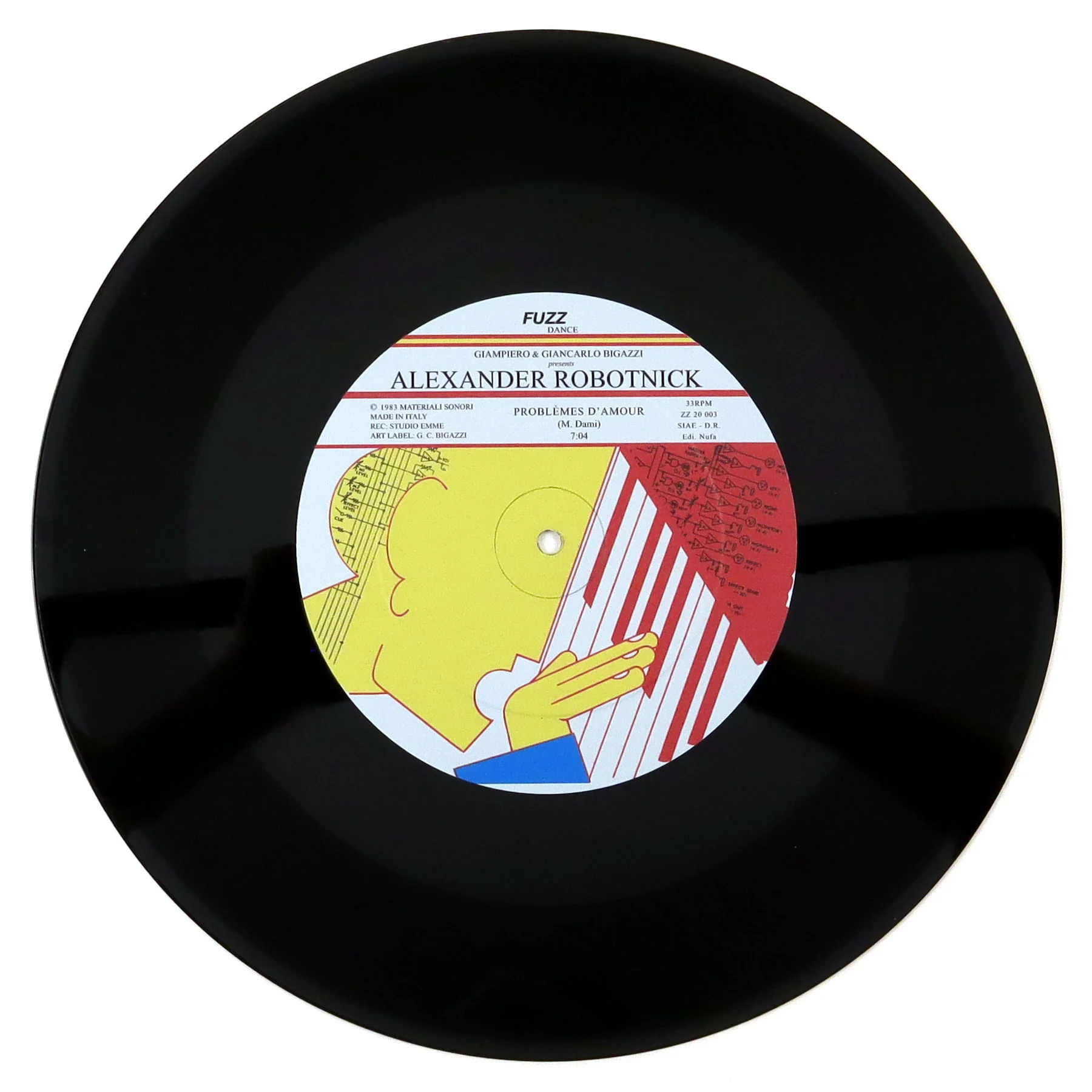 Alexander Robotnick: Problèmes D'Amour Vinyl 12" - Image 3